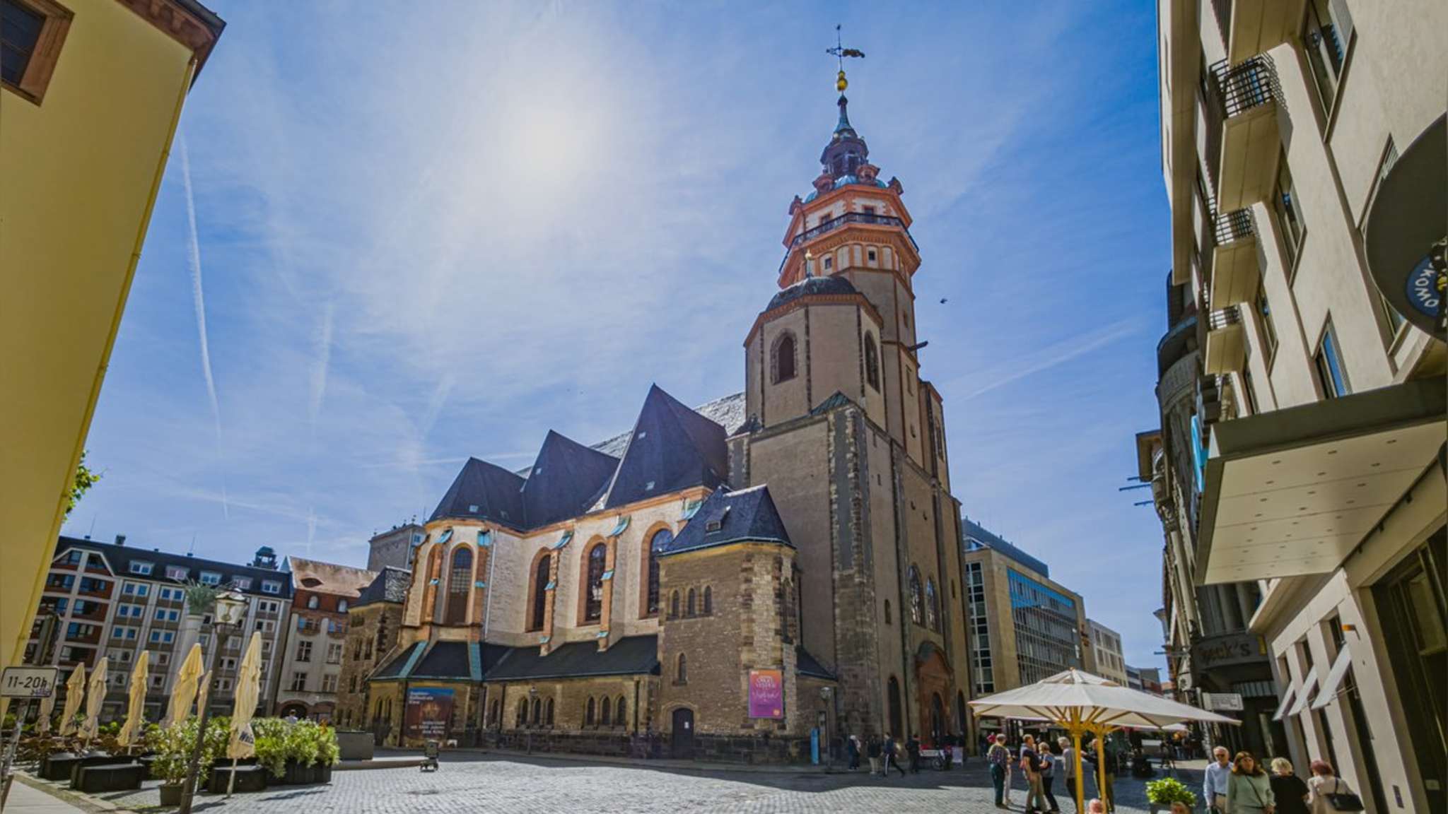 Die Leipziger Nikolaikirche ist einer der historischsten Orte für die bundesdeutsche Geschichte. © Dorota  Tobor/iStock via Getty Images