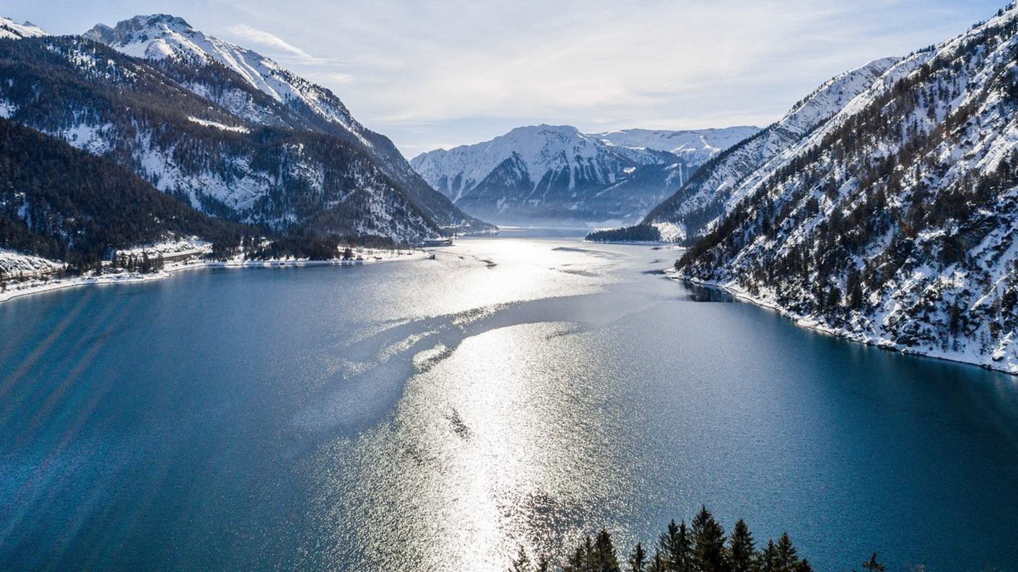Der Achensee hat den Spitzname "Tiroler Meer". © TVB Achensee