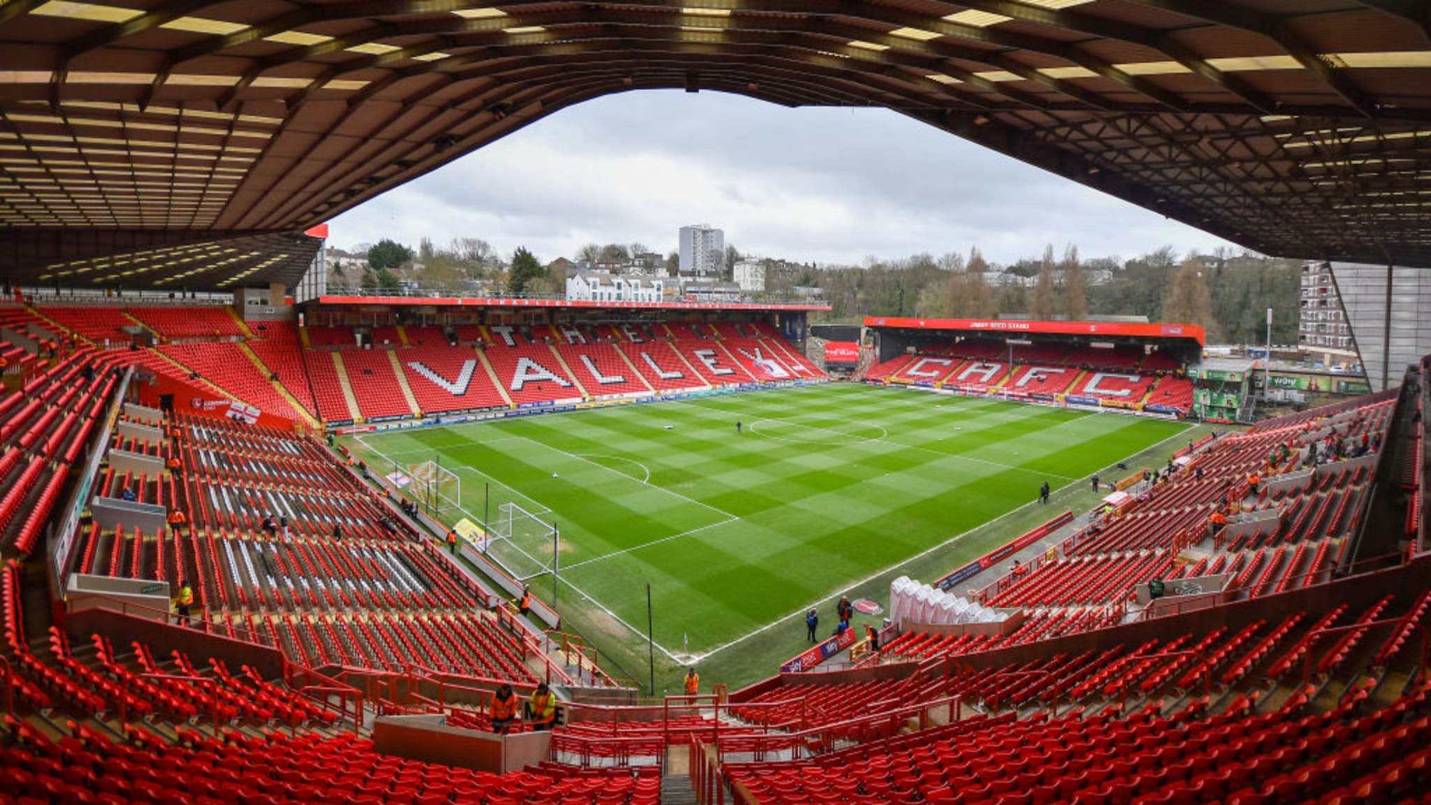 Stadion The Valley, London, Großbritannien