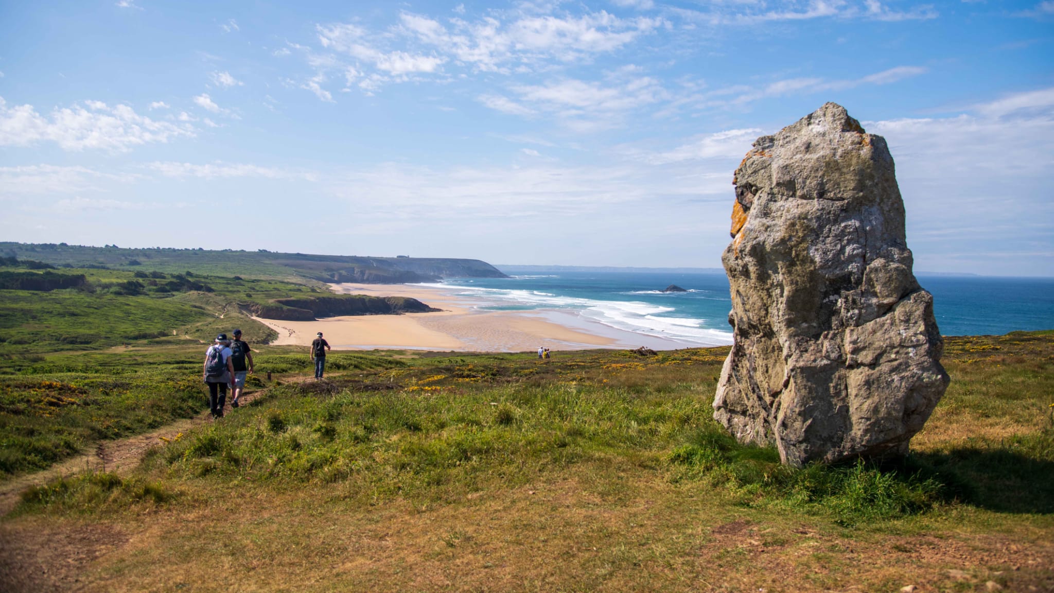 Strand von Lostmarc'h, Crozon, Frankreich. © Sebastien Mercier/iStock Editorial / Getty Images Plus via Getty Images