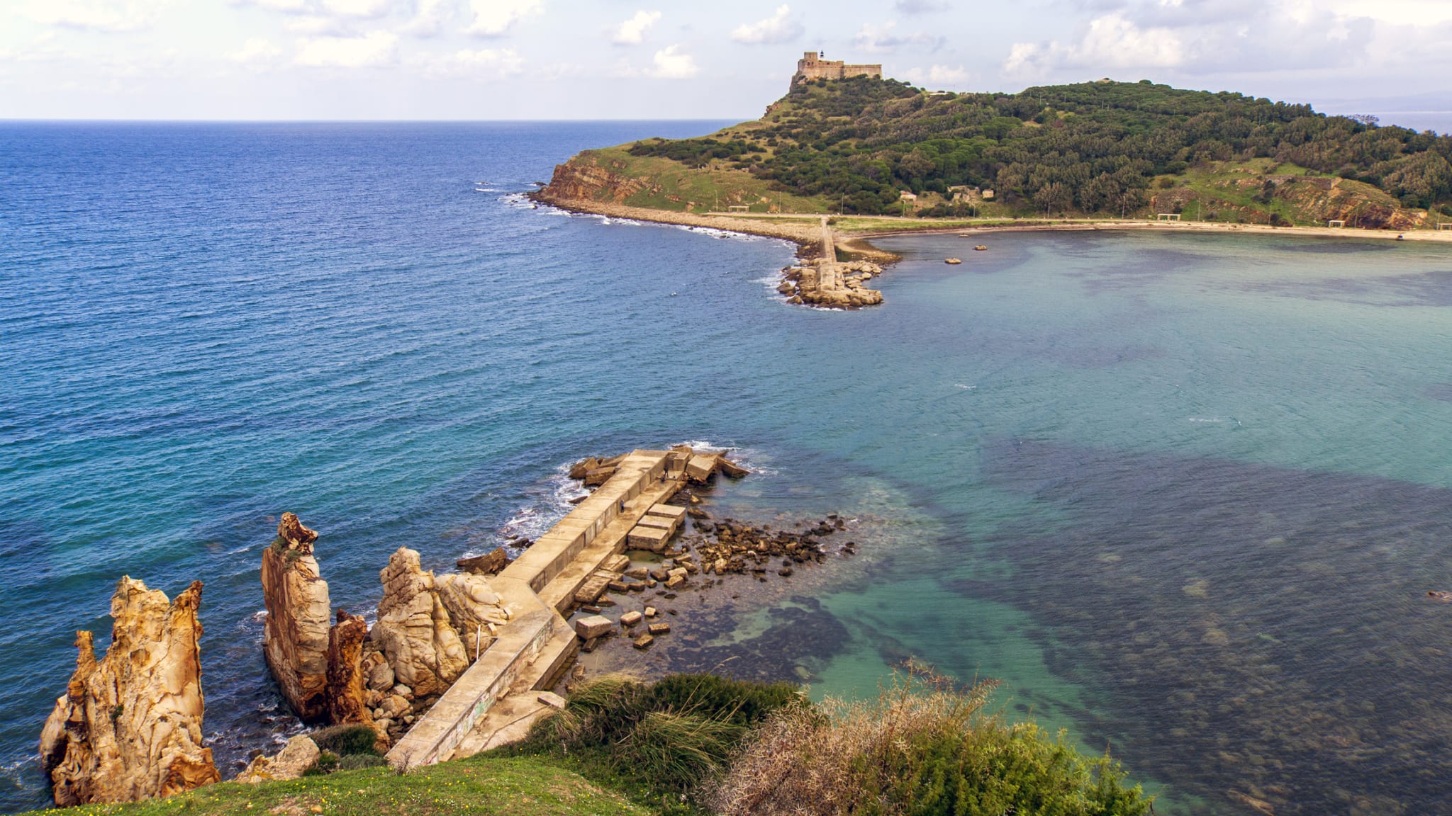 Strand von Tabarka, Tunesien