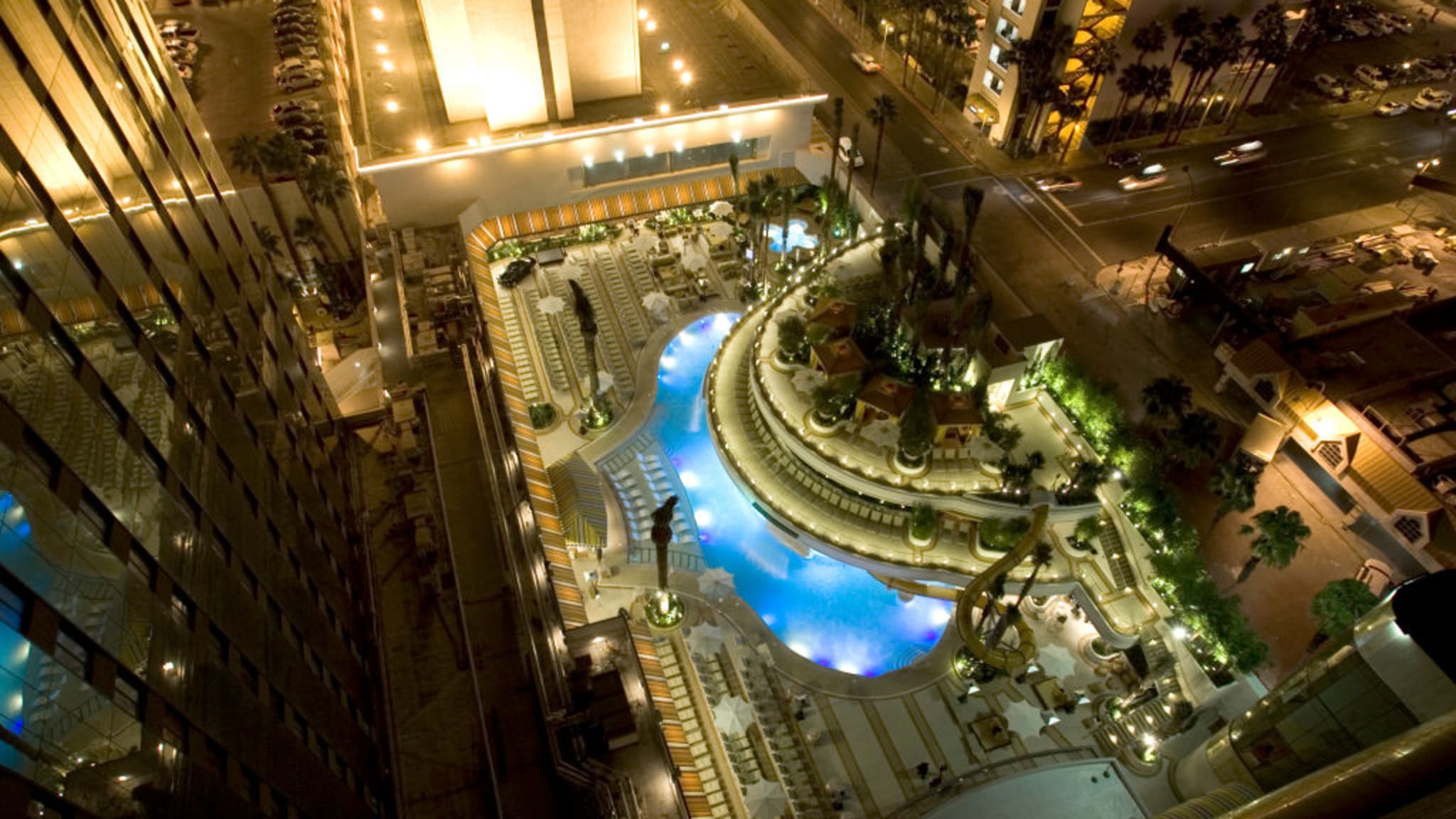 The Tank Pool im Golden Nugget, Las Vegas, USA