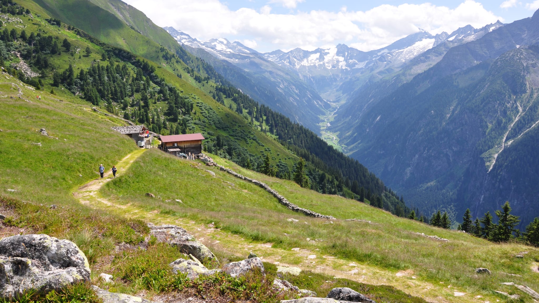 Die Traumhafte Kulisse des Zillertals © Henry Czauderna - stock.adobe.com