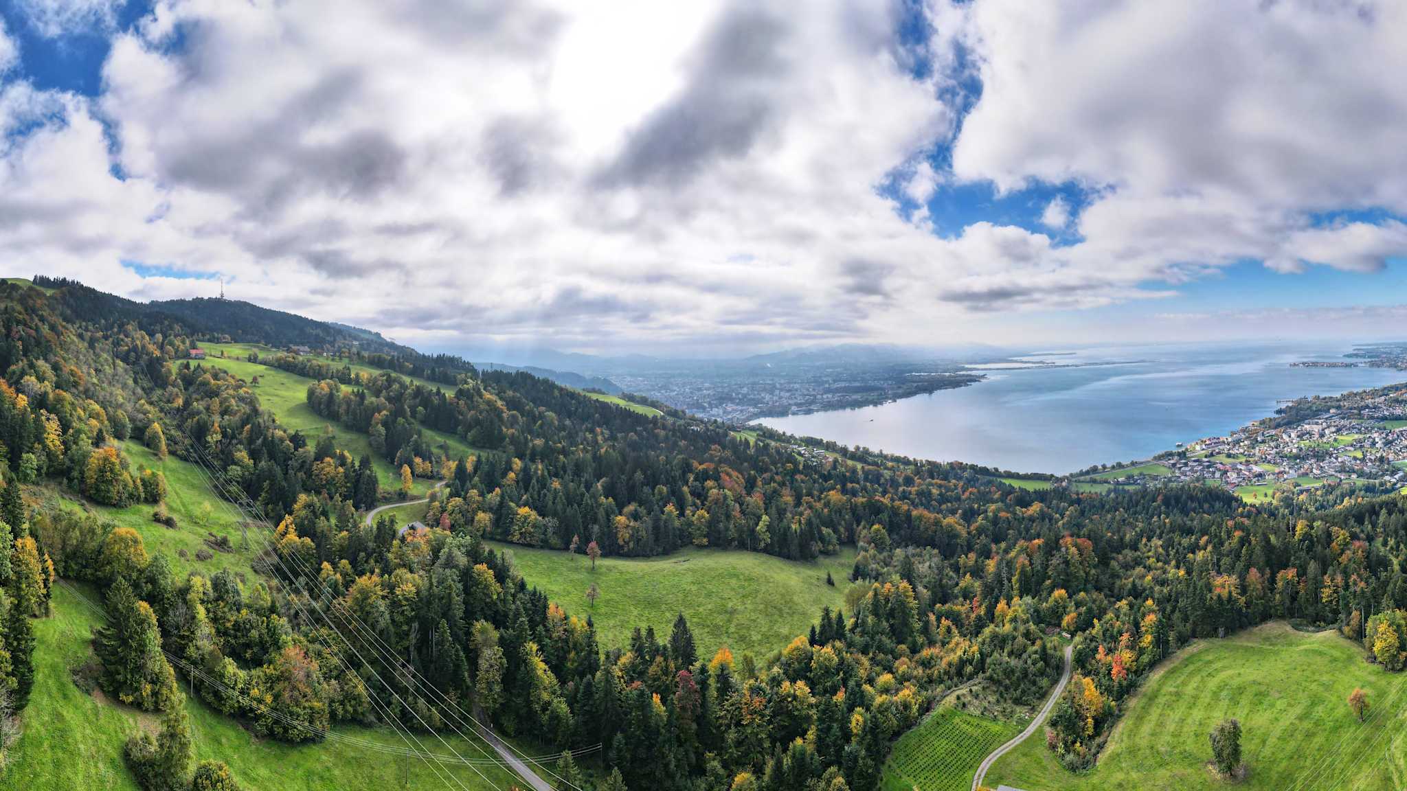 Blick auf den Bodensee.