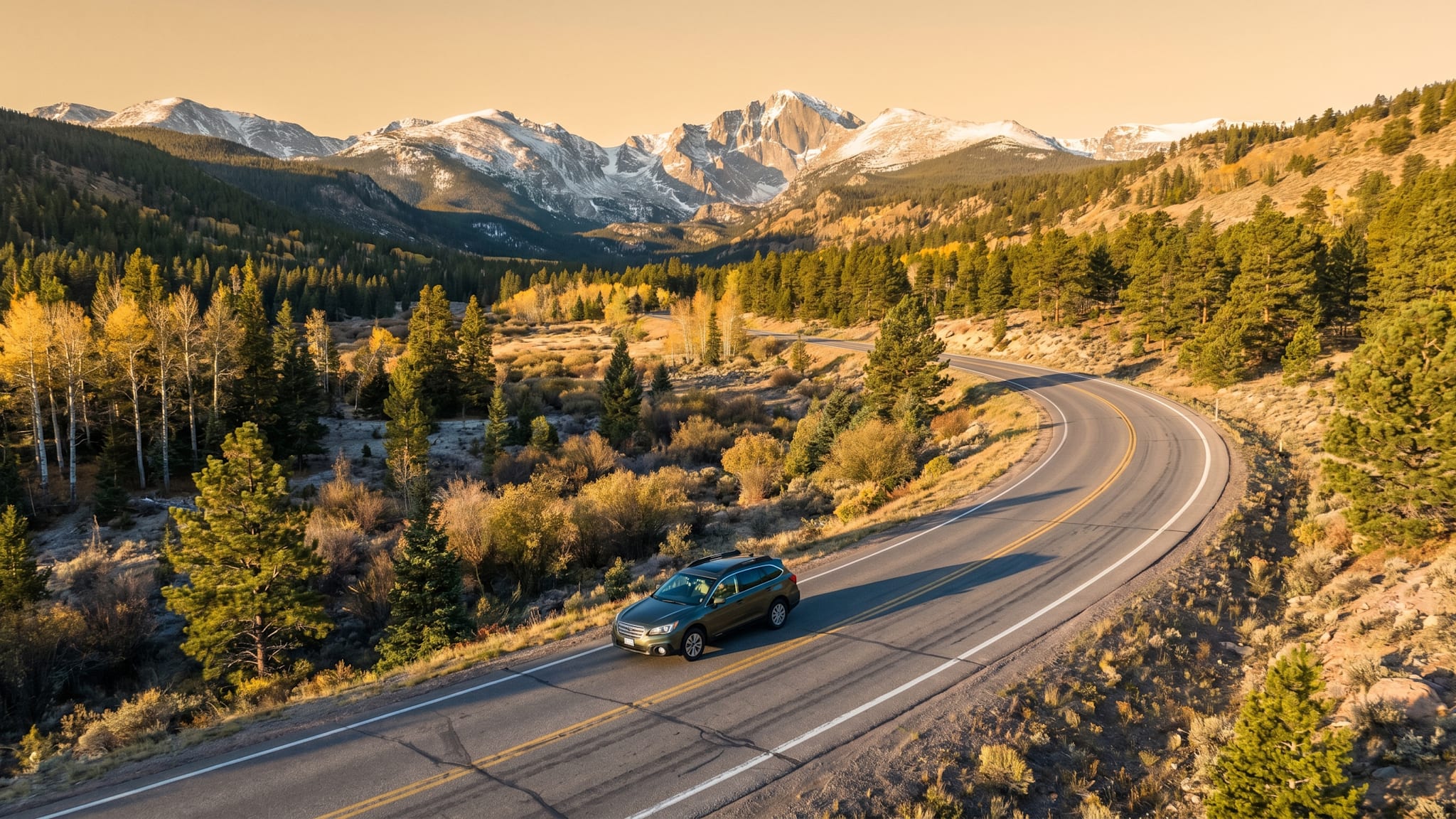 Colorado Roadtrip durch die Rocky Mountains © KI