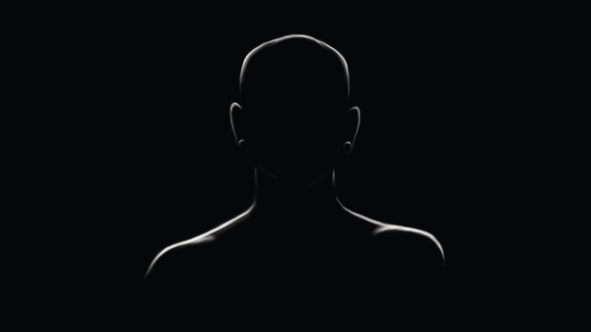Silhouette von Chester Bennington, Linkin Park