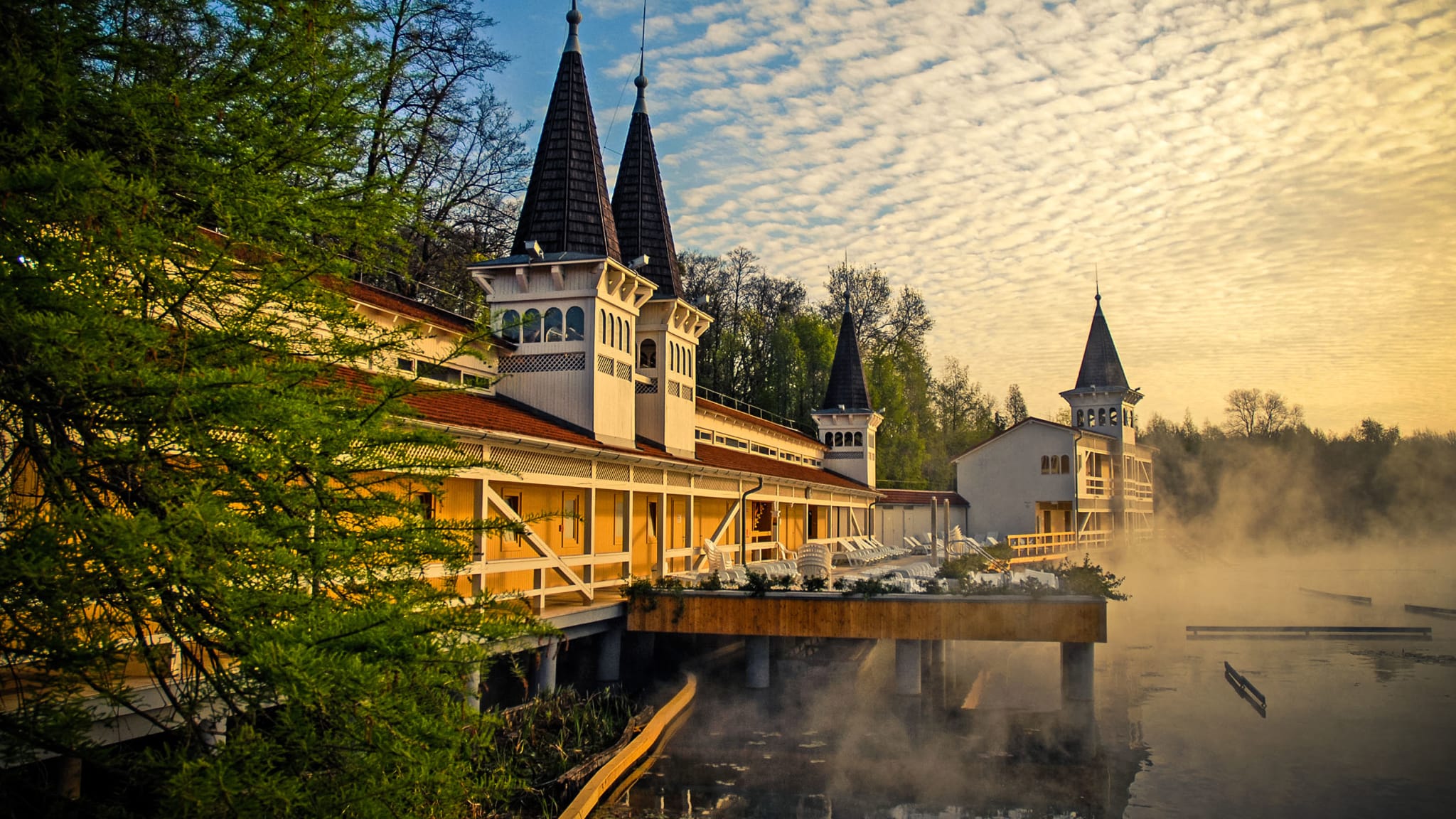 Bad Hévíz gehört zu den schönsten Kurorten am Balaton © Ungarische Tourismusagentur