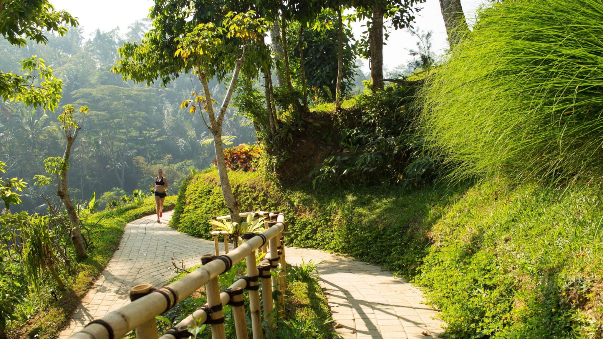 Joggingpfad des Padma Resort Ubud