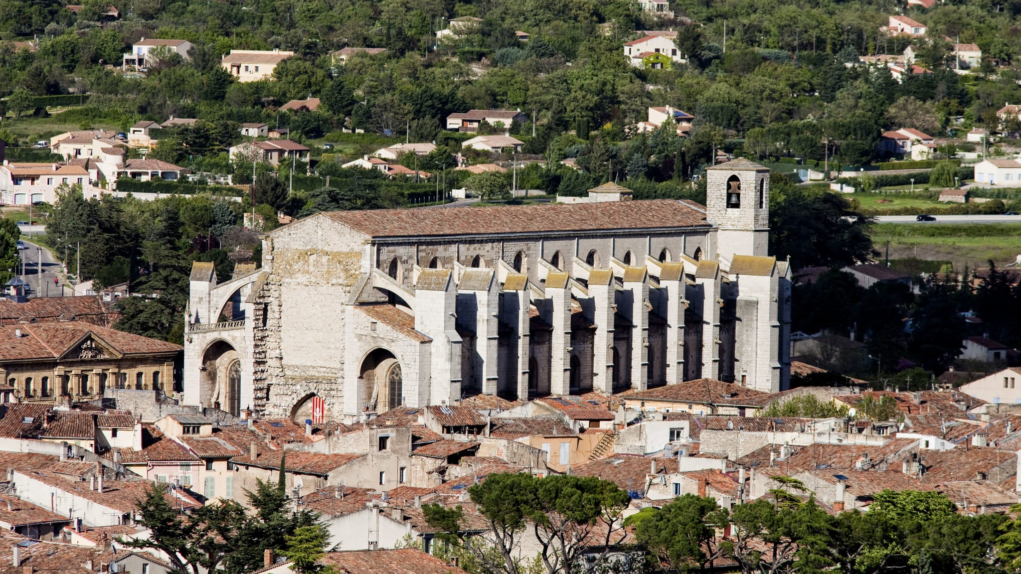 Die Basilika Saint Maximin la Sainte Baume in der Provence Verte