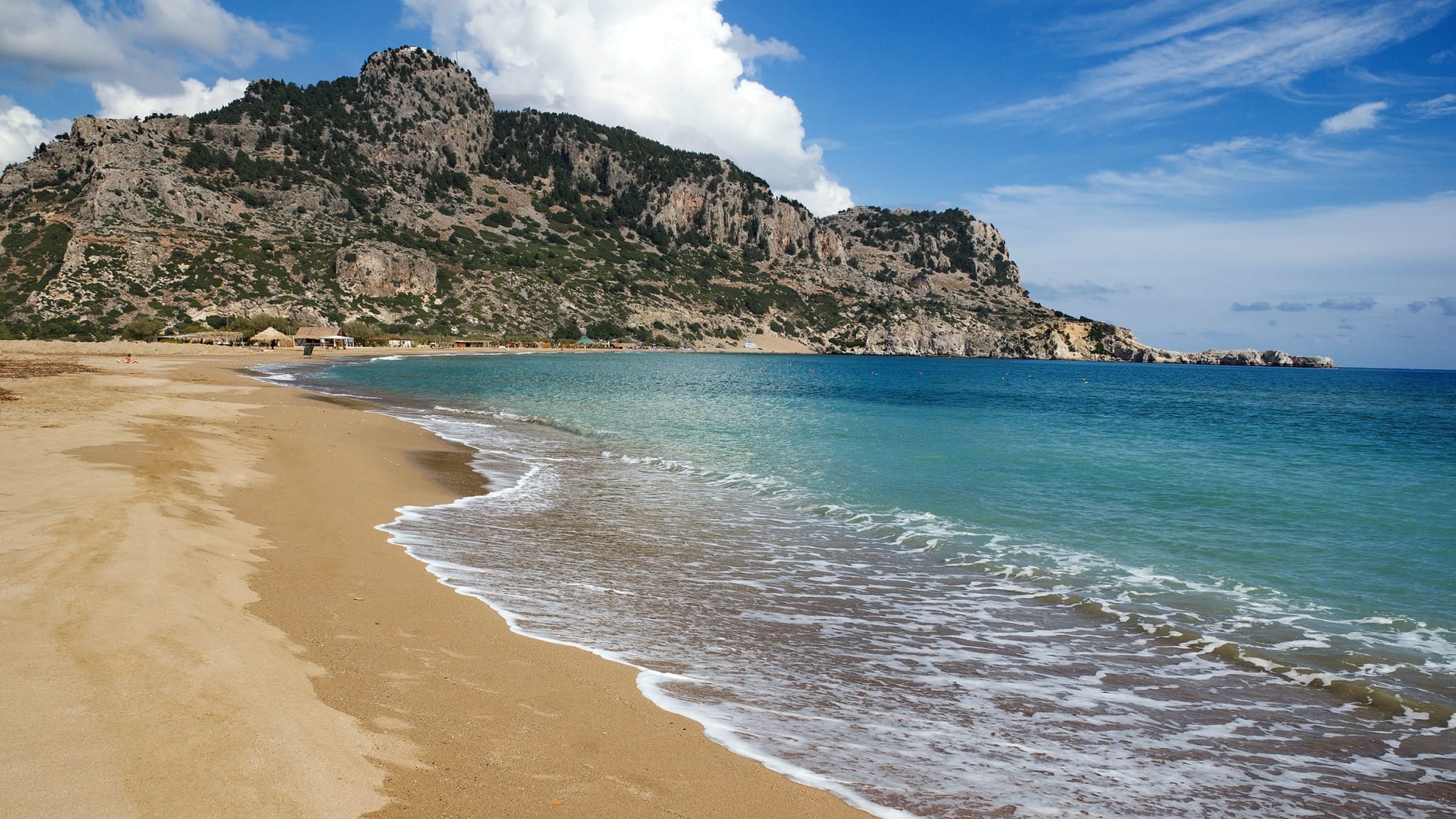 Der Strand von Tsambika, Rhodos, Griechenland © stock.adobe.com - aleks-p