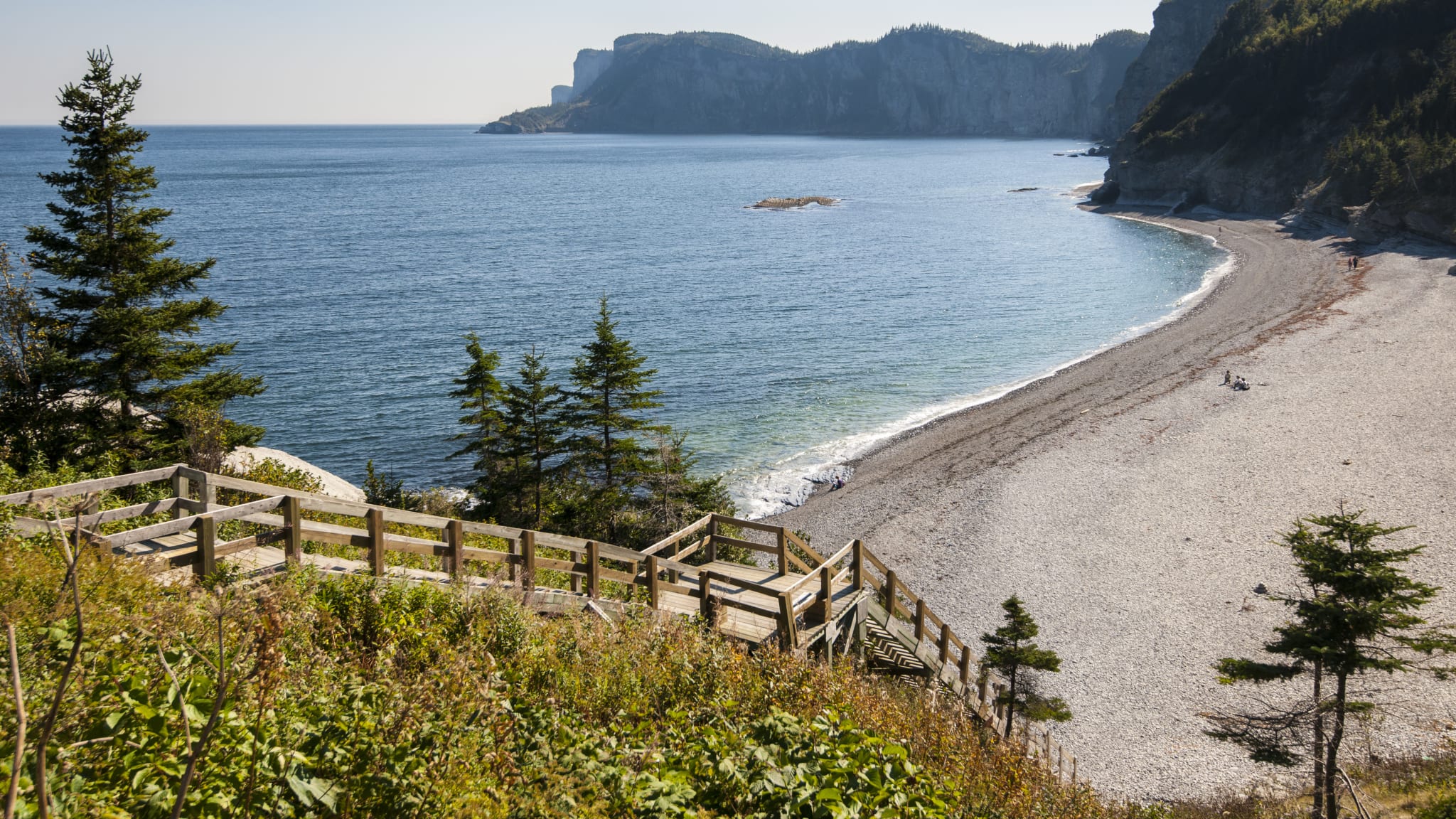 Cap-Bon-Ami im Forillon National Park, Kanada