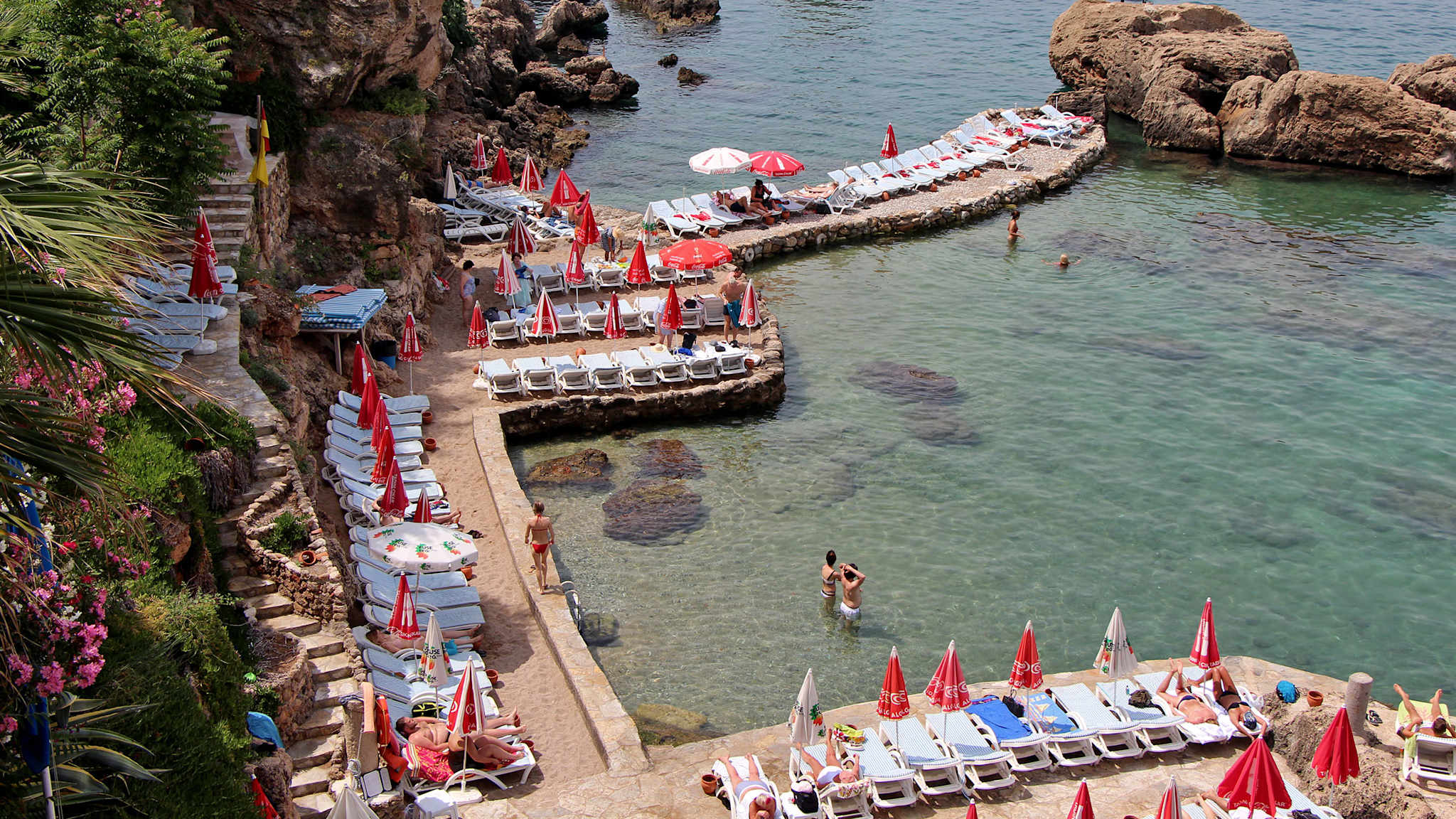 Der Mermerli Beach in Antalya