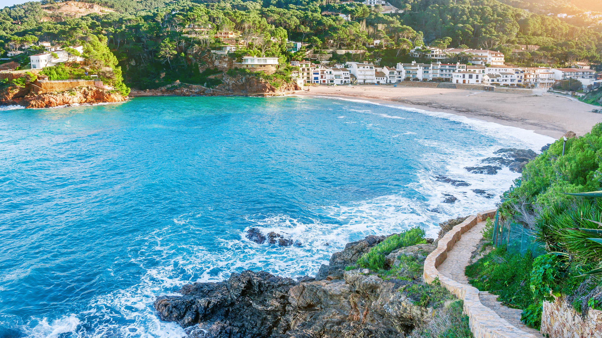 Die Bucht von Begur an der Costa Brava