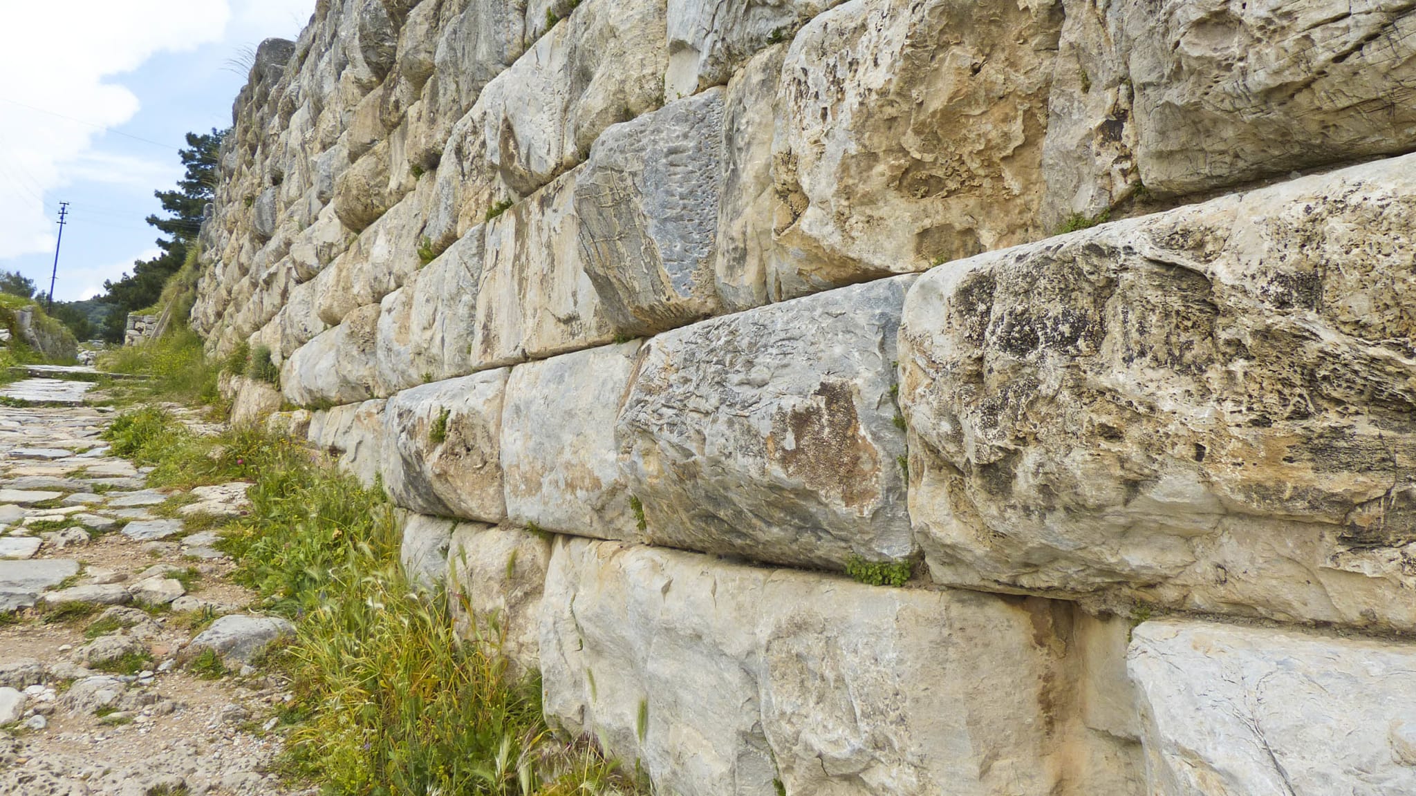 Alte Mauer in Priene