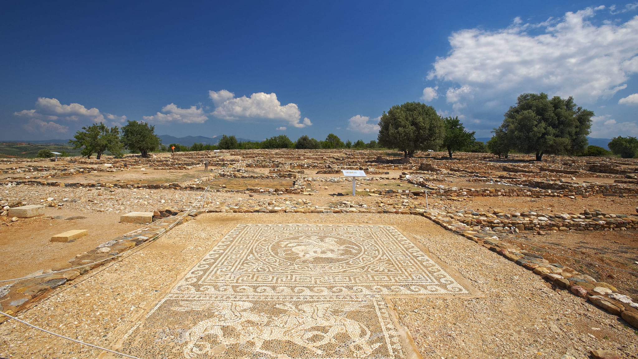 Die Ruinen von Olynthos in Chalkidiki  © Halkidiki Tourism Organisation