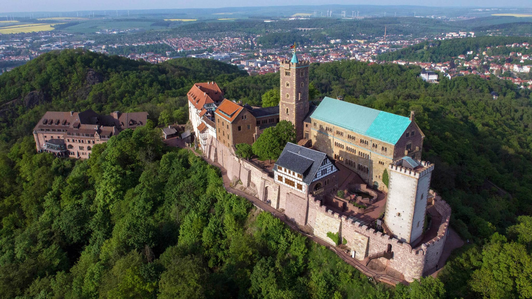 Die Wartburg, Eisenach, Thüringen, Deutschland