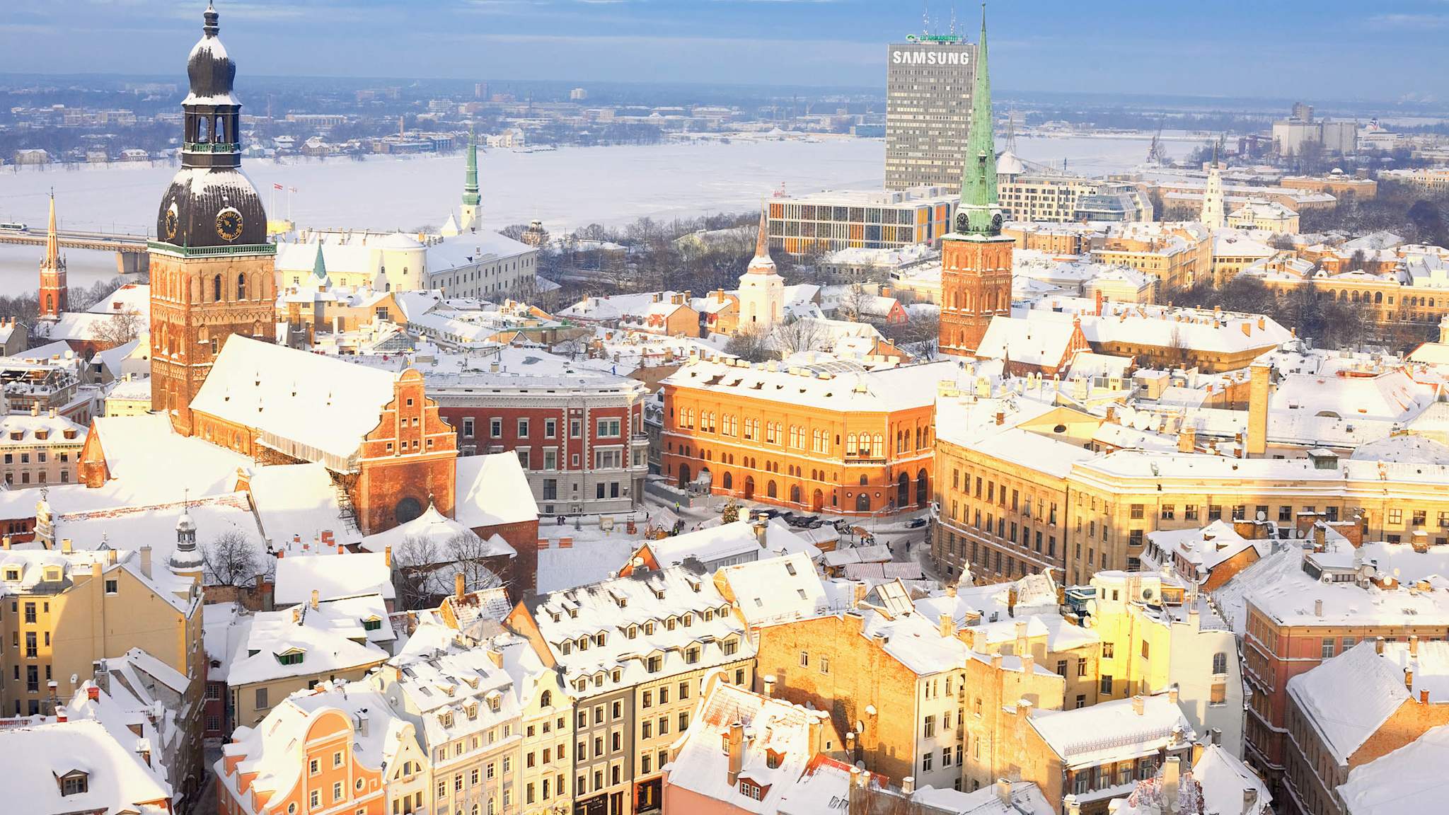 Riga im Winter