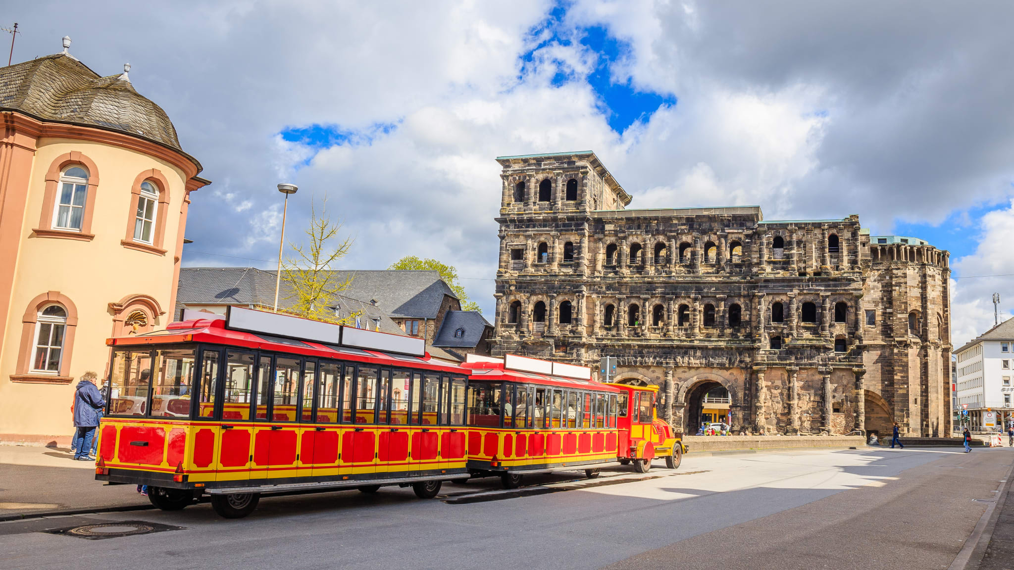 Die Porta Nigra, Trier, Rheinland-Pfalz, Deutschland