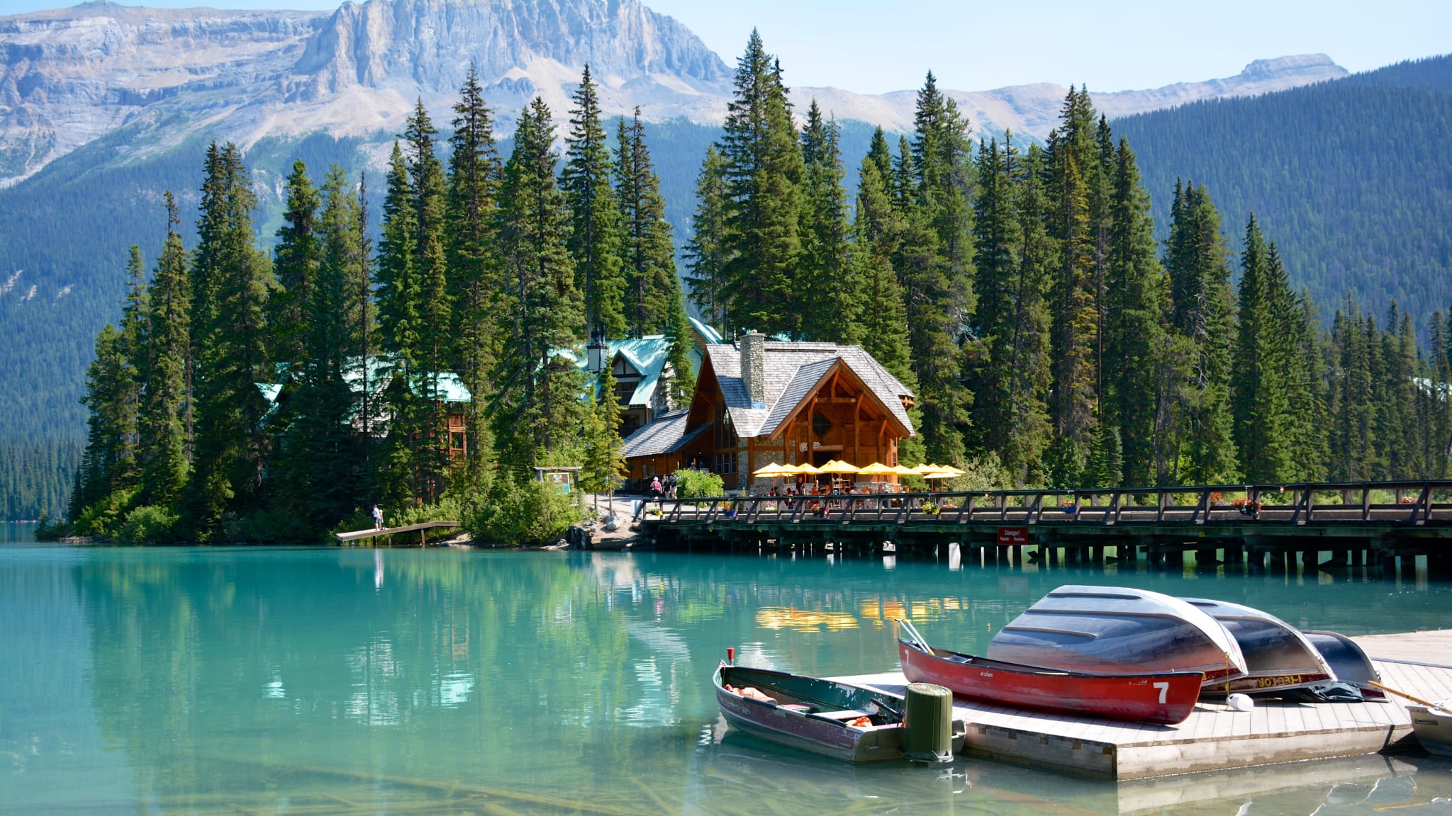 Der Emerald Lake im Yoho Nationalpark, Kanada