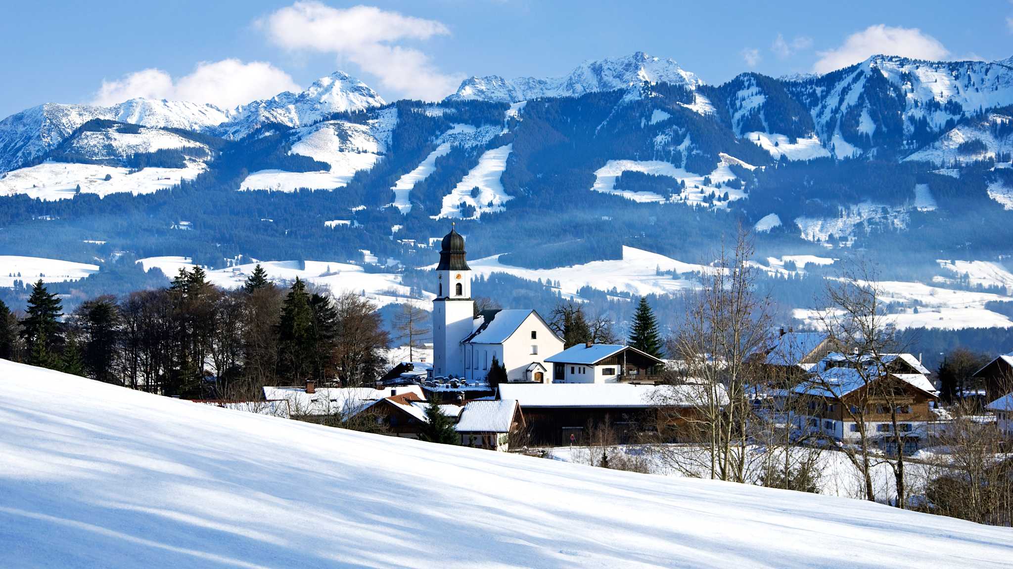 Ofterschwang im Allgäu, Deutschland