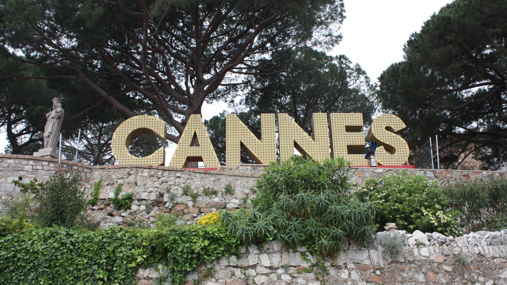 Schild von Cannes in Frankreich