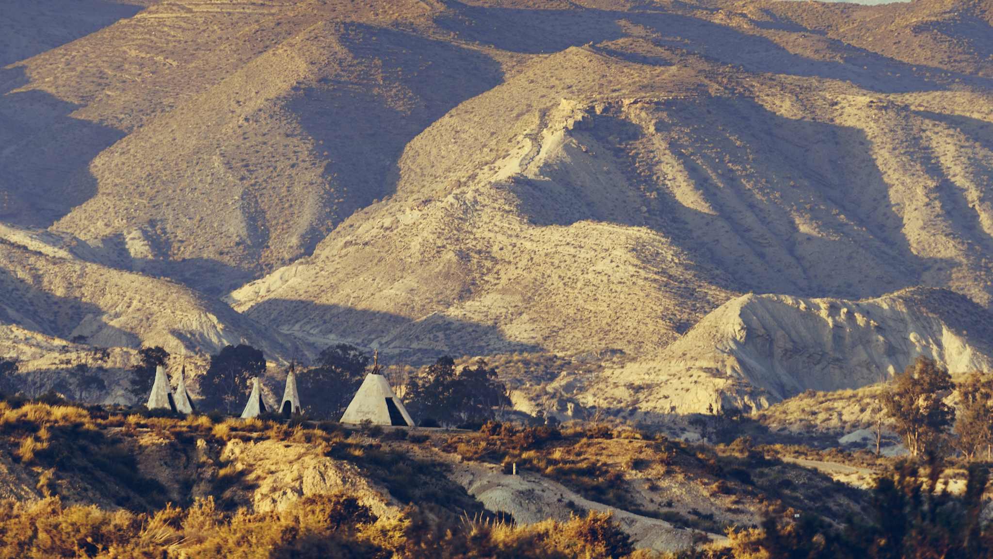 Tabernas-Wüste in Spanien.