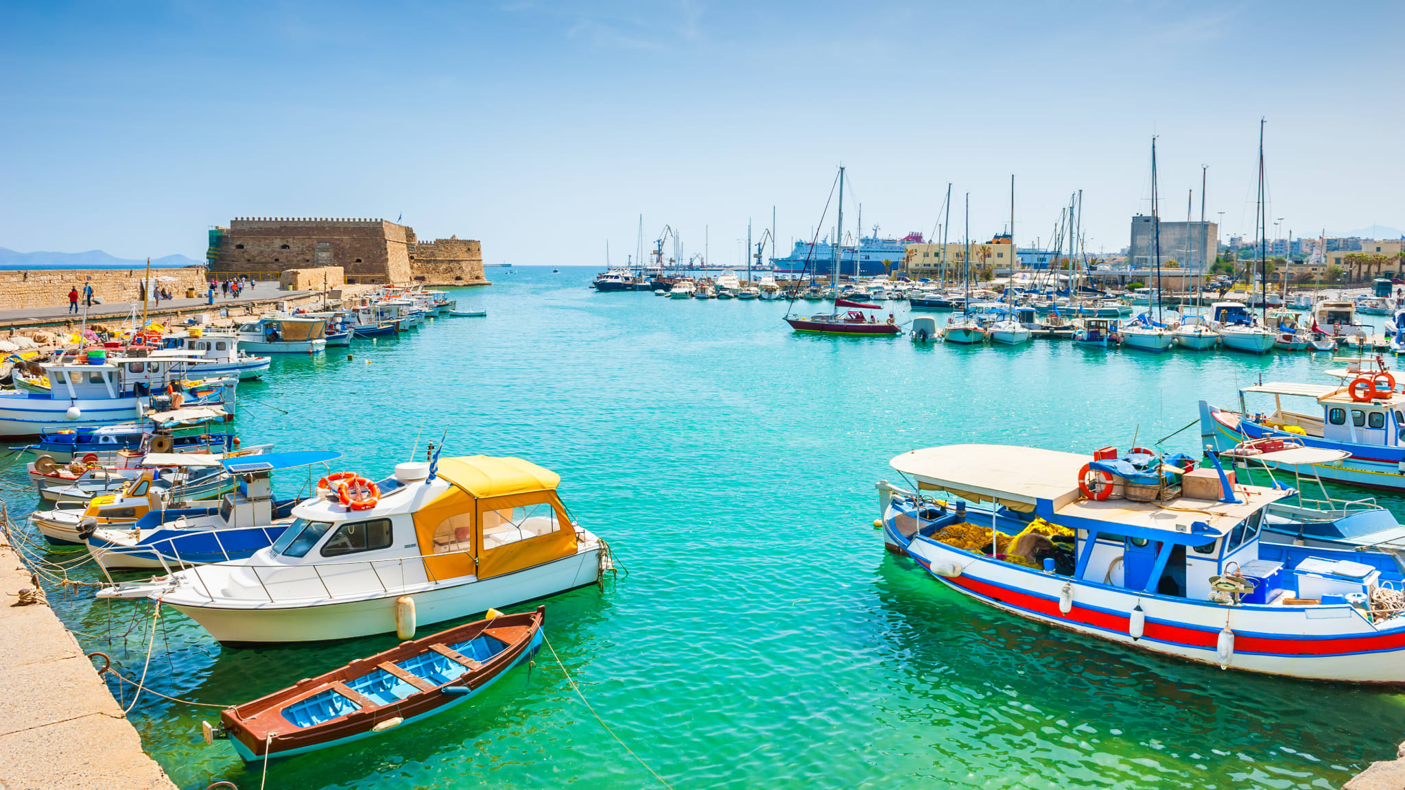 Hafen Heraklion, Kreta
