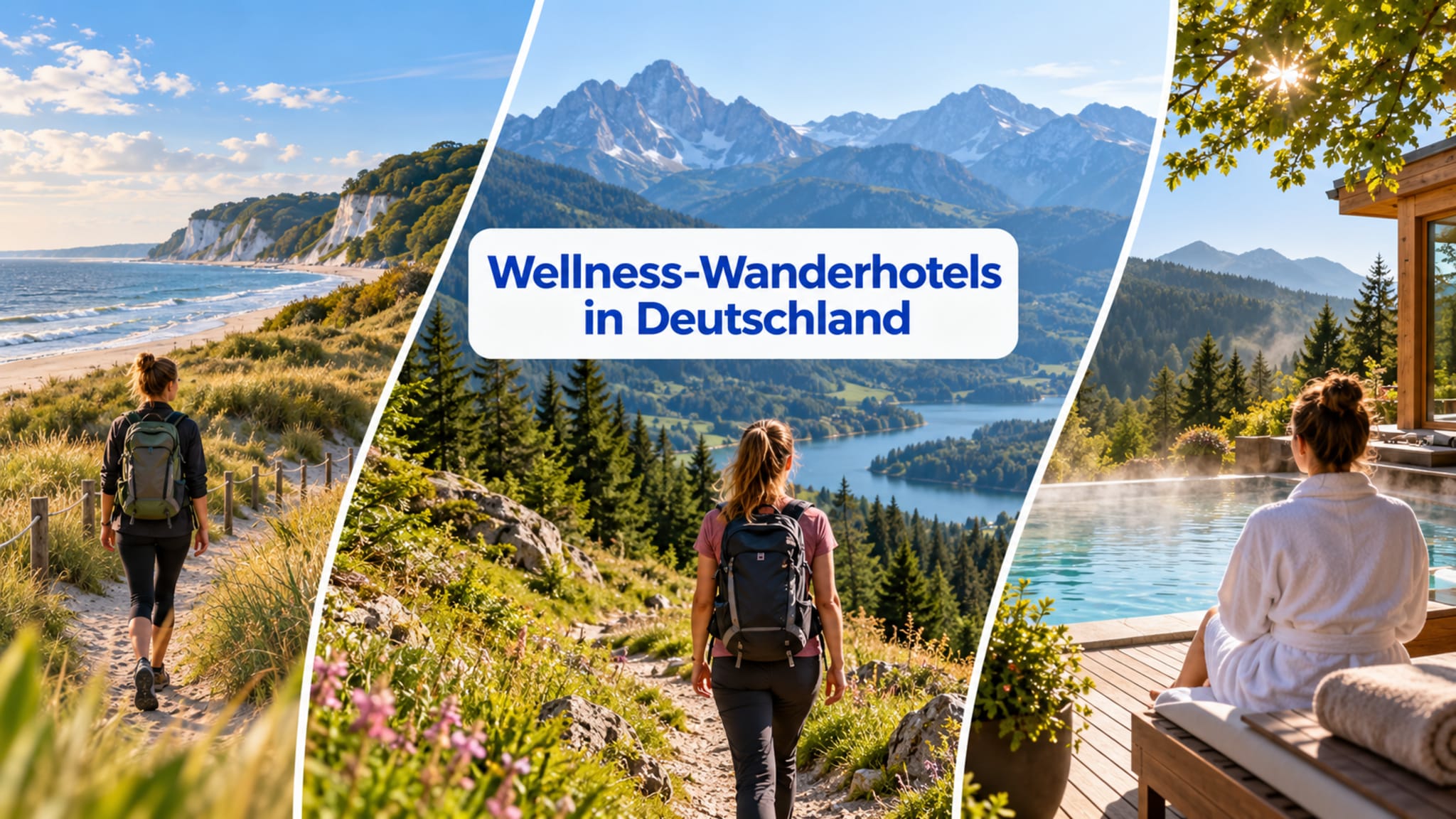 Übersicht für die Top 8 Wellness-Wanderhotels in Deutschland © Lena Kramer