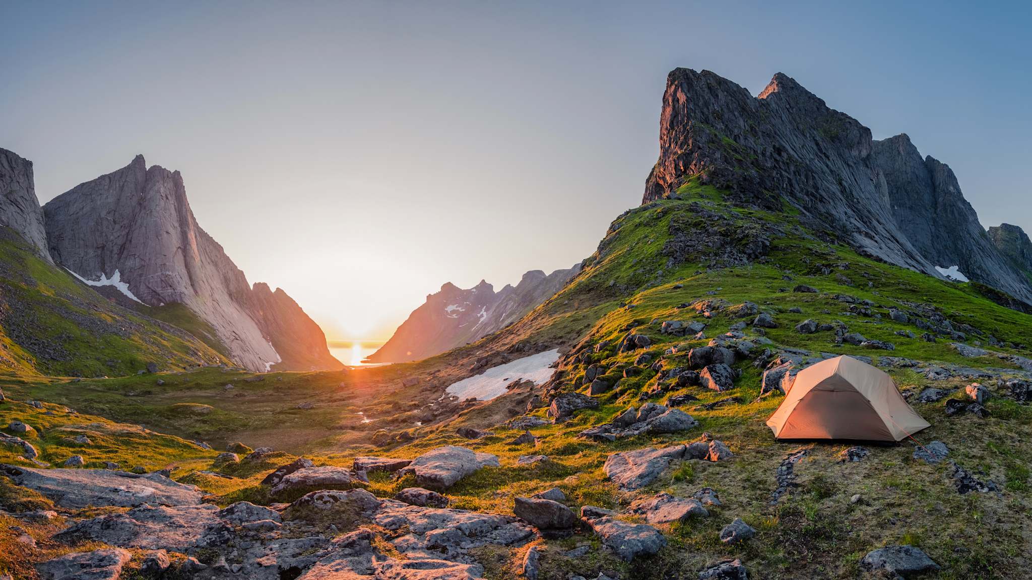 Wildcampen in der freien Natur
