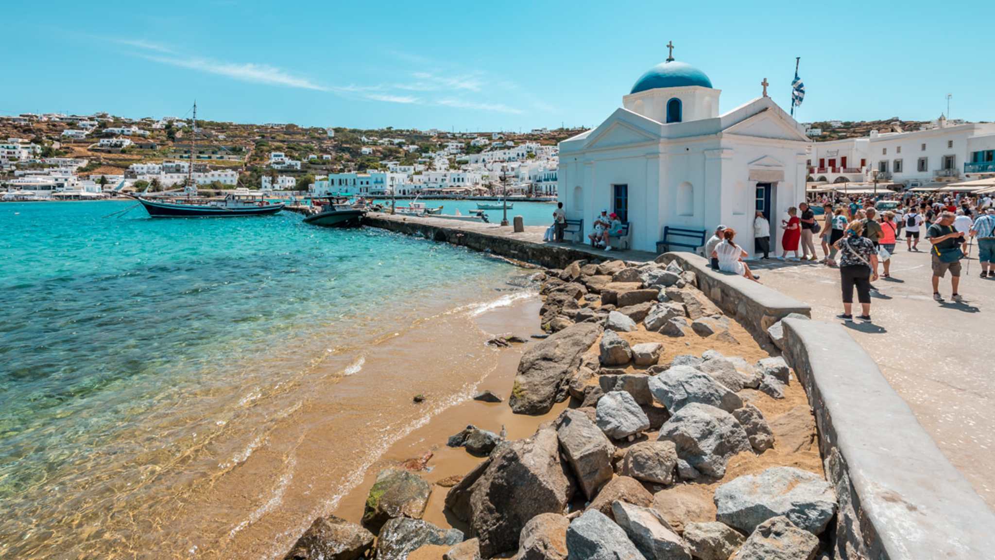 Alter Hafen in Chora, Mykonos © Tom & Ella – Greece Moments