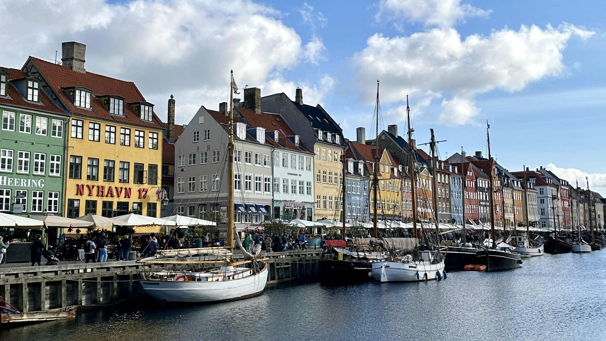 Aussicht auf das Flussufer in Kopenhagen © Charlotte Brosse