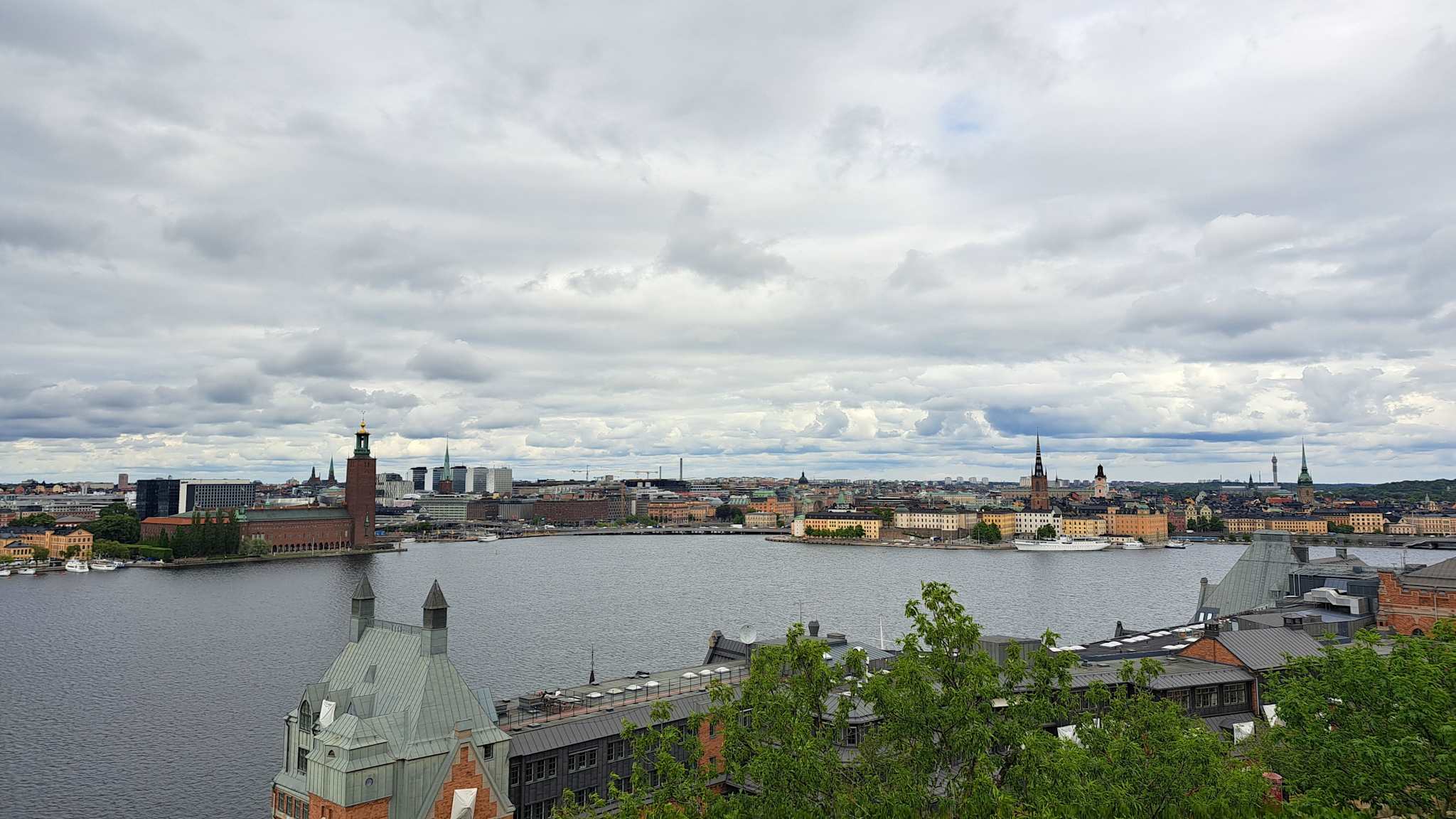 Ausblick vom Skinnarviksberget, Stockholm