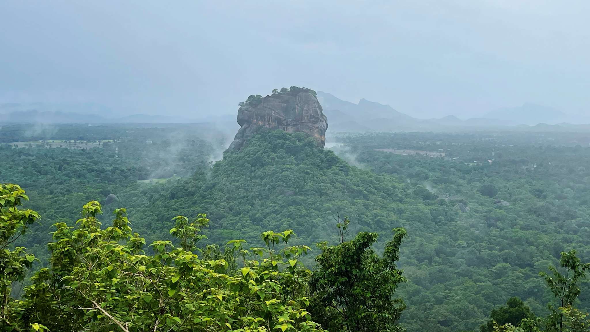 Ausblick auf den Sigiriya Felsen, Sri Lanka © Nele Gerken