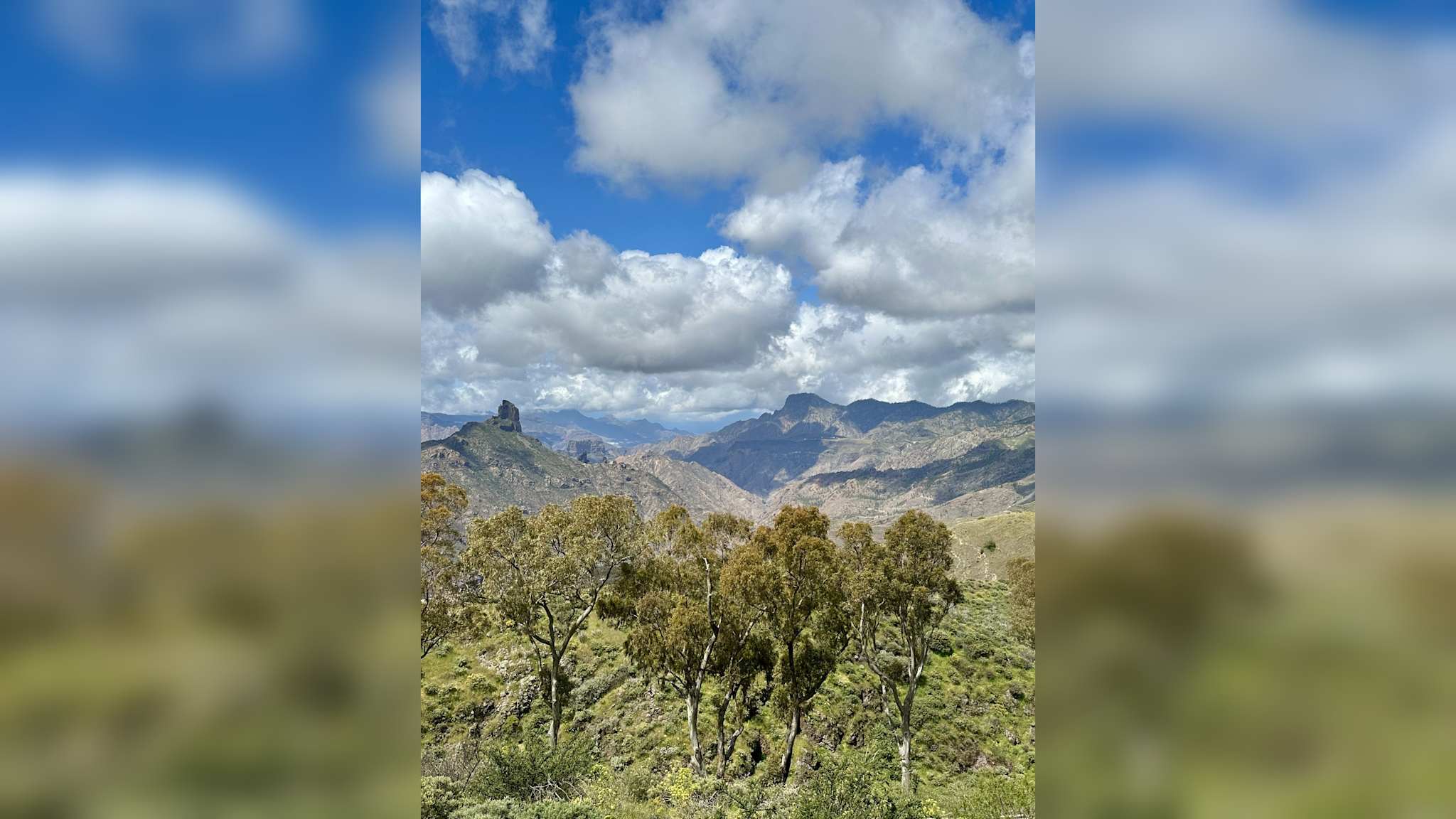Berglandschaft auf Gran Canaria, Spanien © Charlotte Brosse