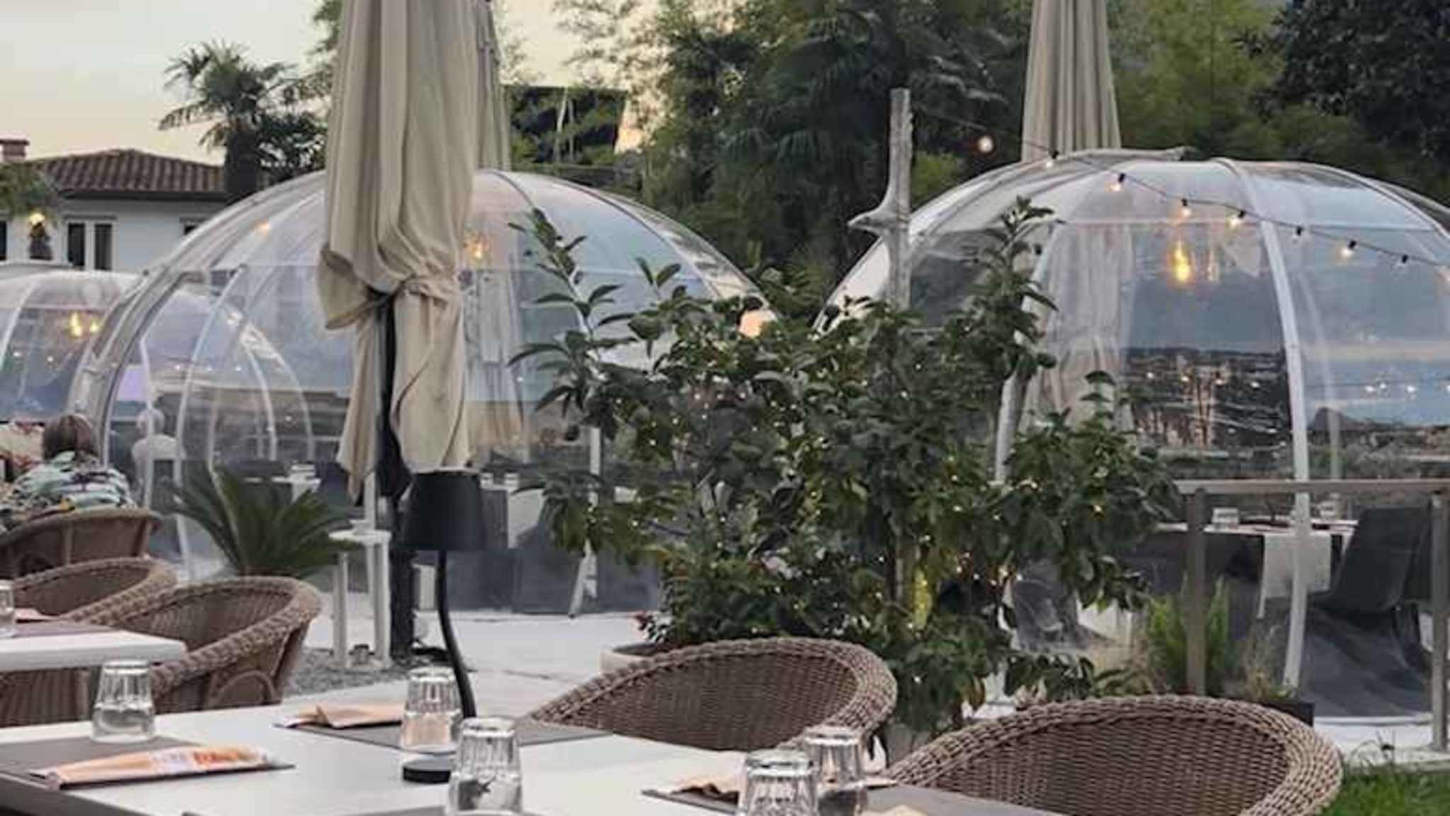 Biergarten Restaurant in Arco © Sophie Roiser