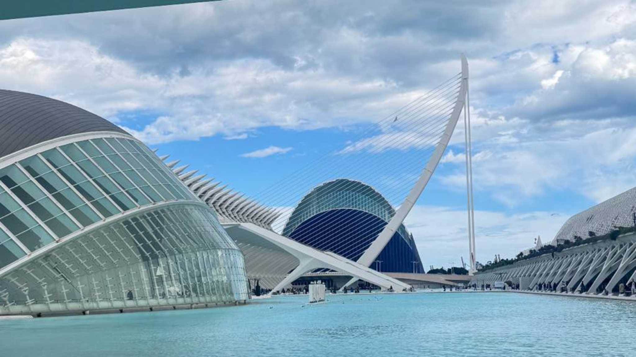Ciudad de las Artes y las Ciencias in Valencia, Spanien