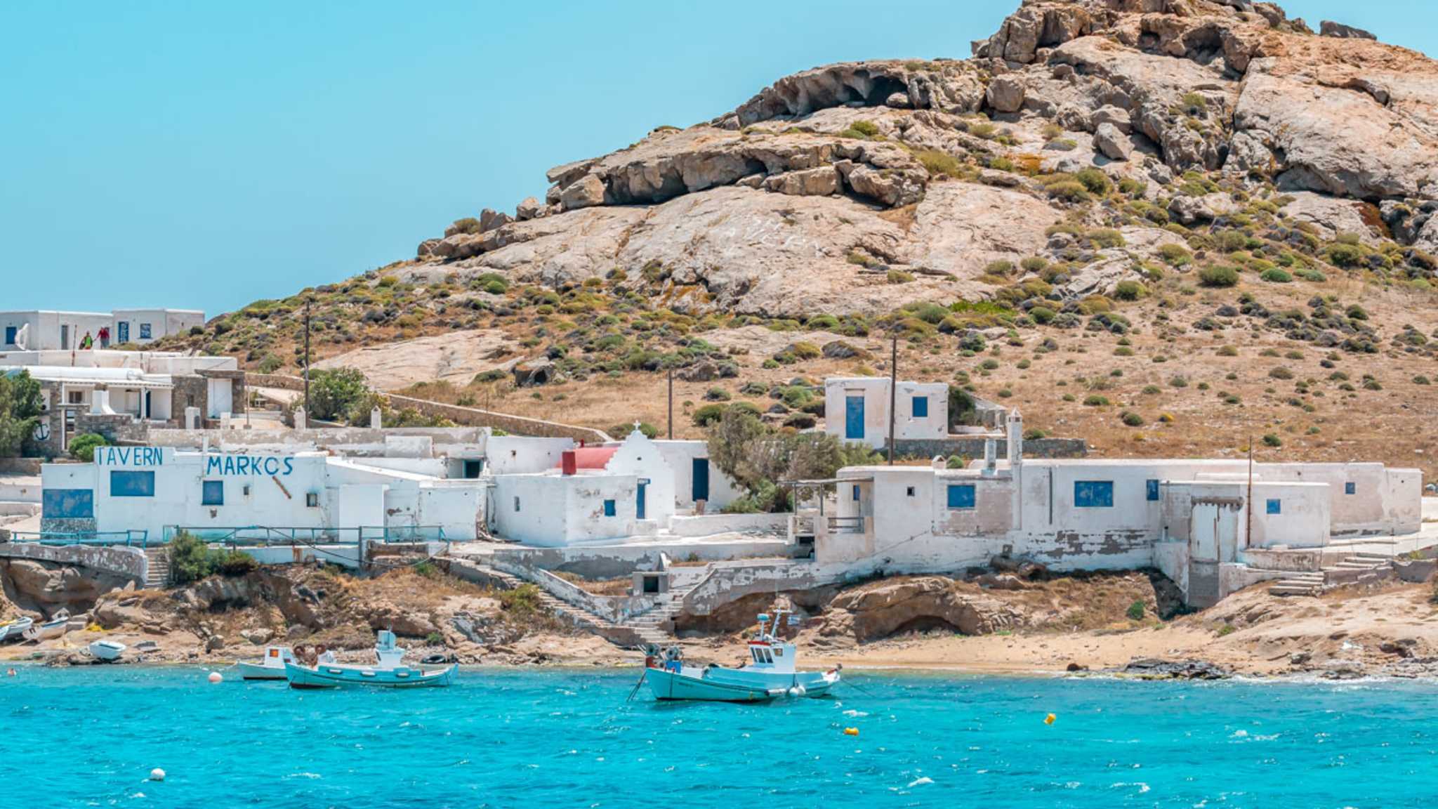 Dorf Divounia auf Mykonos © Tom & Ella – Greece Moments