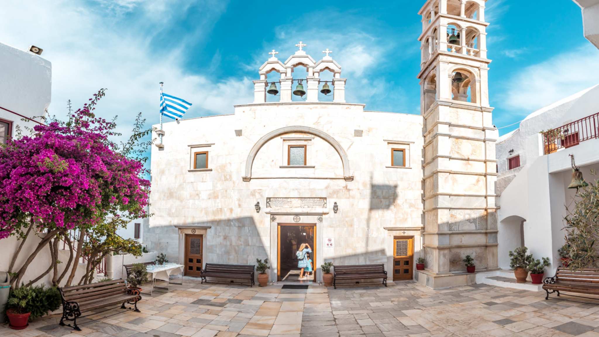 Kloster Tourliani auf Mykonos © Tom & Ella – Greece Moments