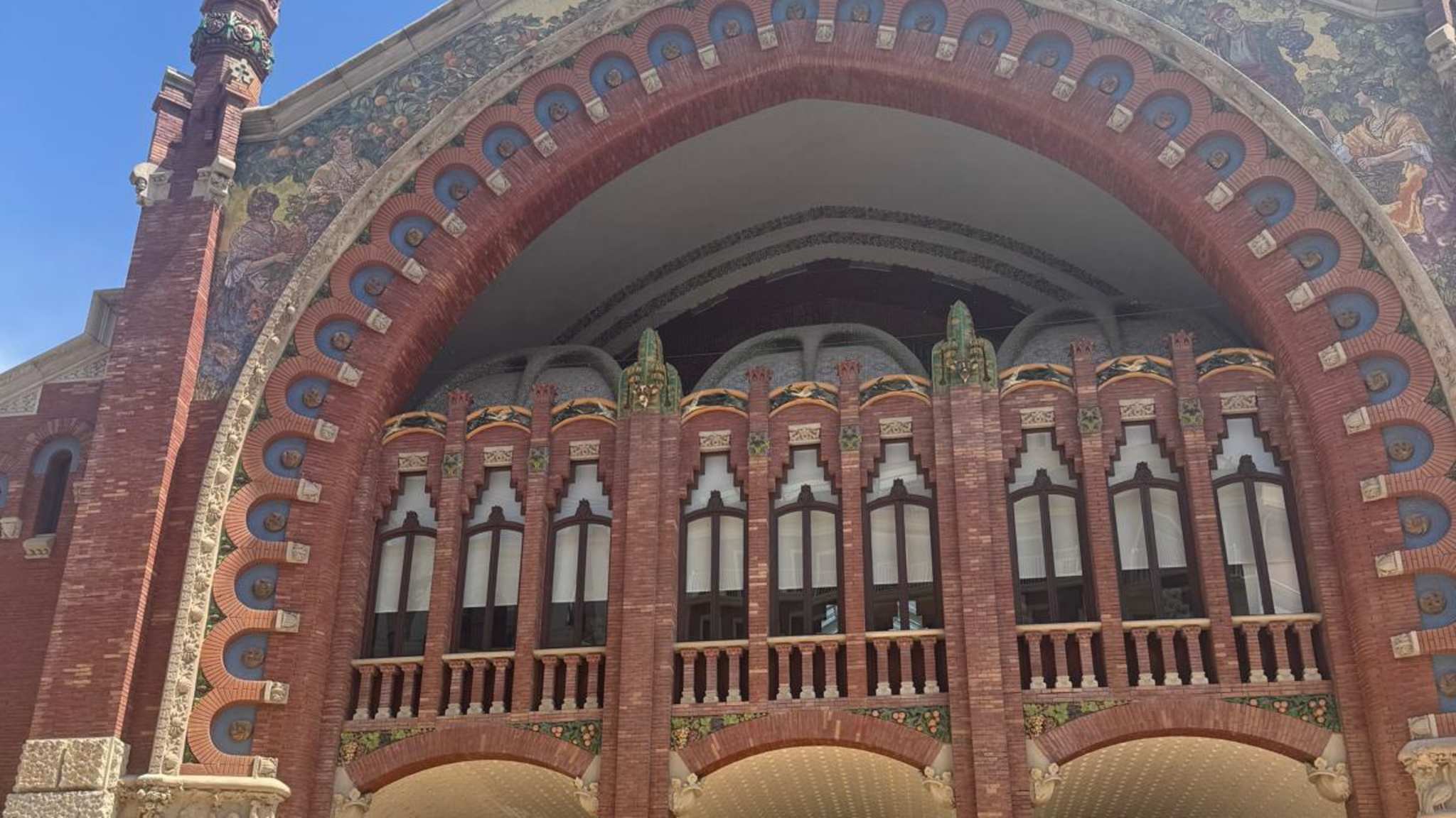 Mercat de Colón in Valencia, Spanien