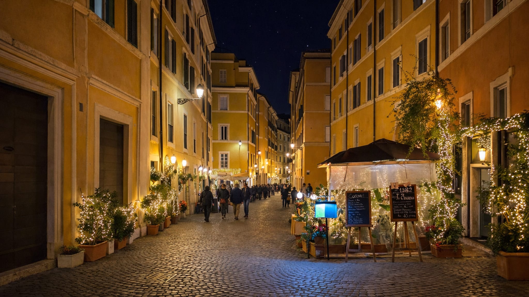 Spaziergang durch Gassen © Annika Miller