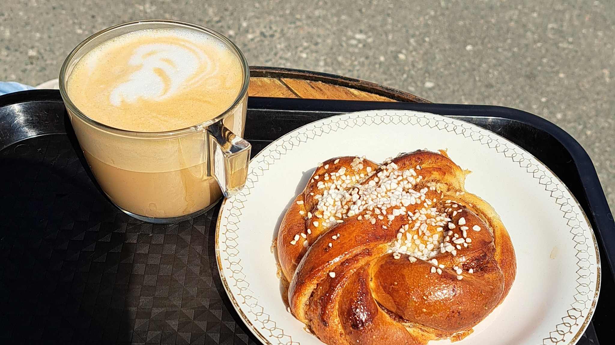 Traditionelle Fika in Stockholm
