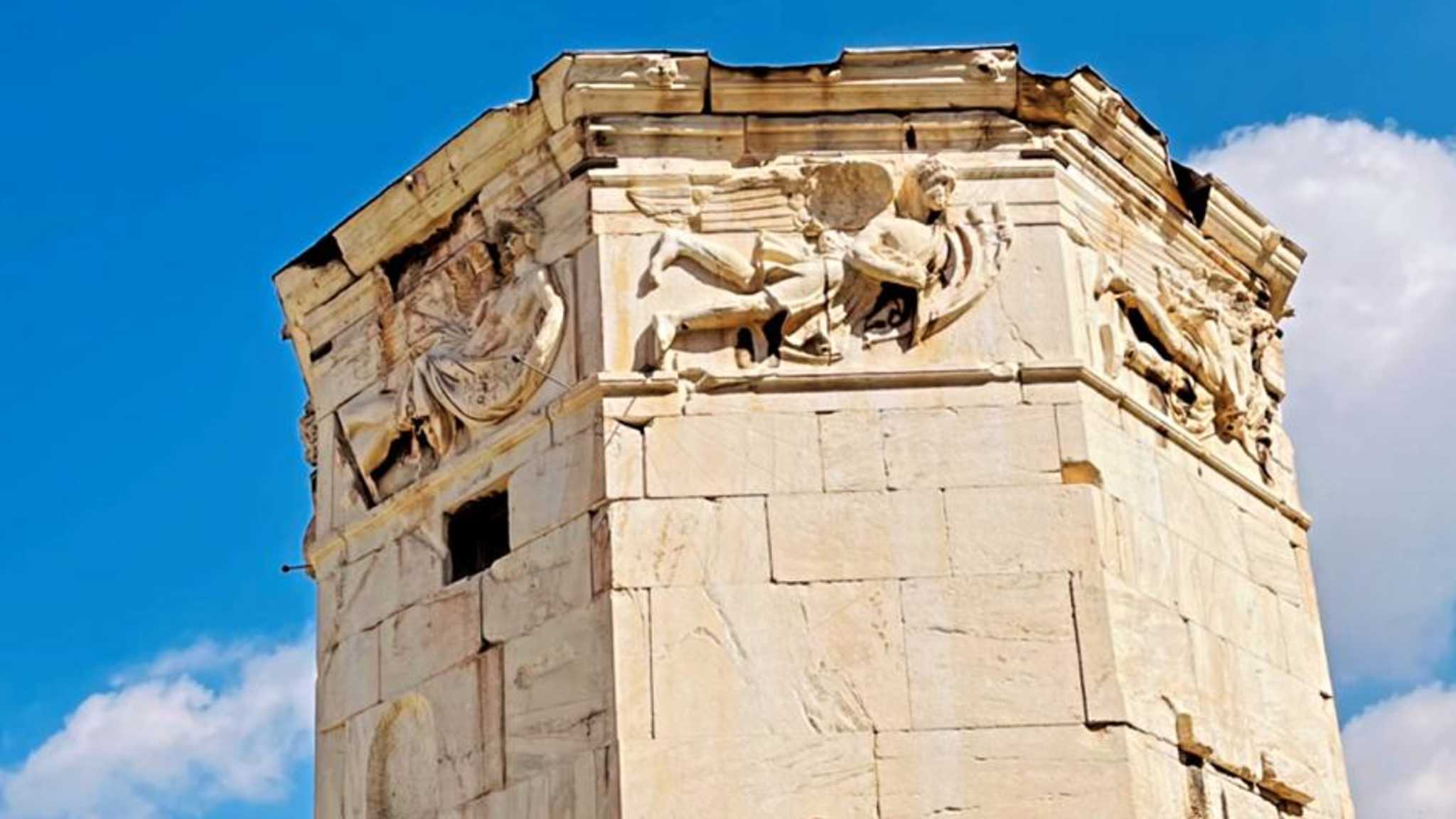 Turm der Winde in Athen