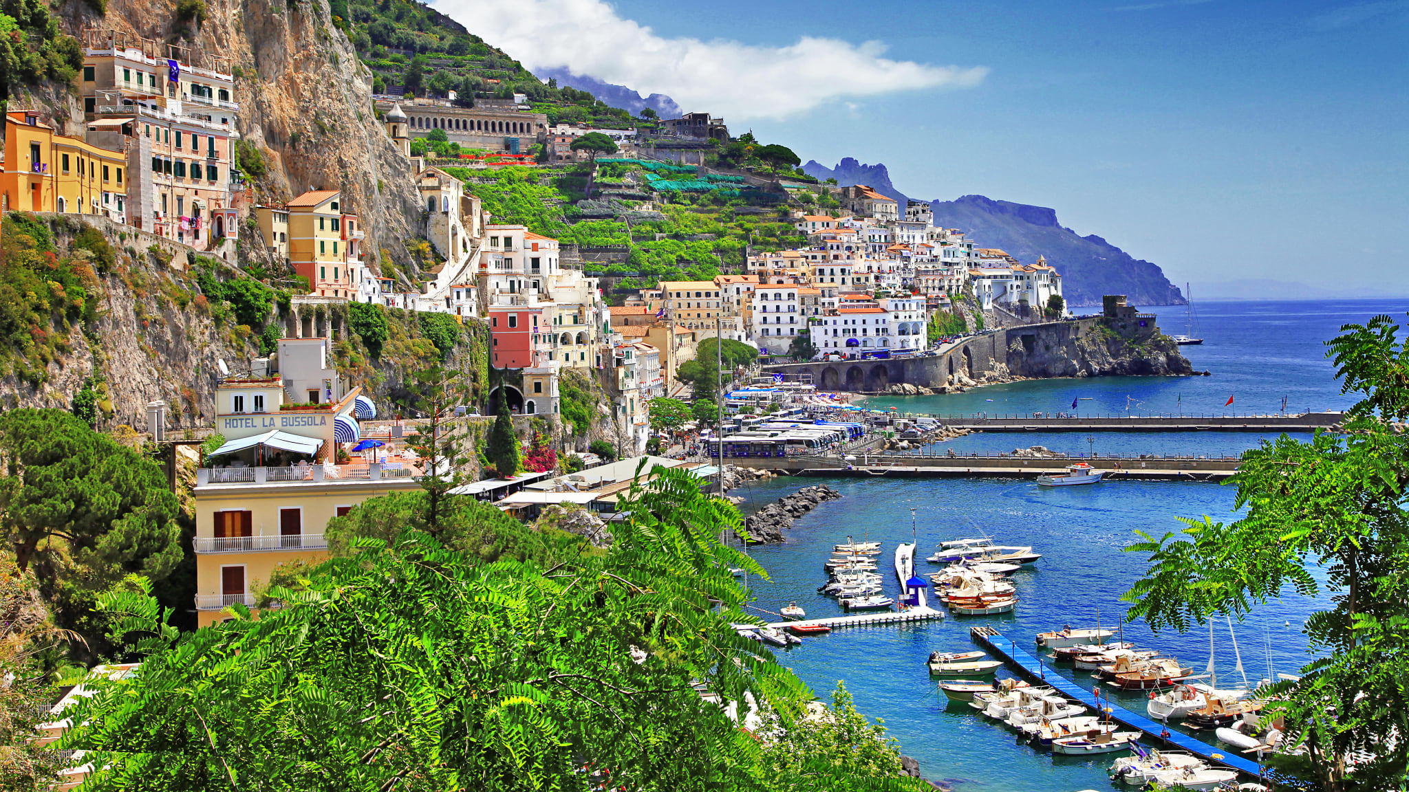Amalfi, Kampanien, Neapolitanische Riviera, Süditalien