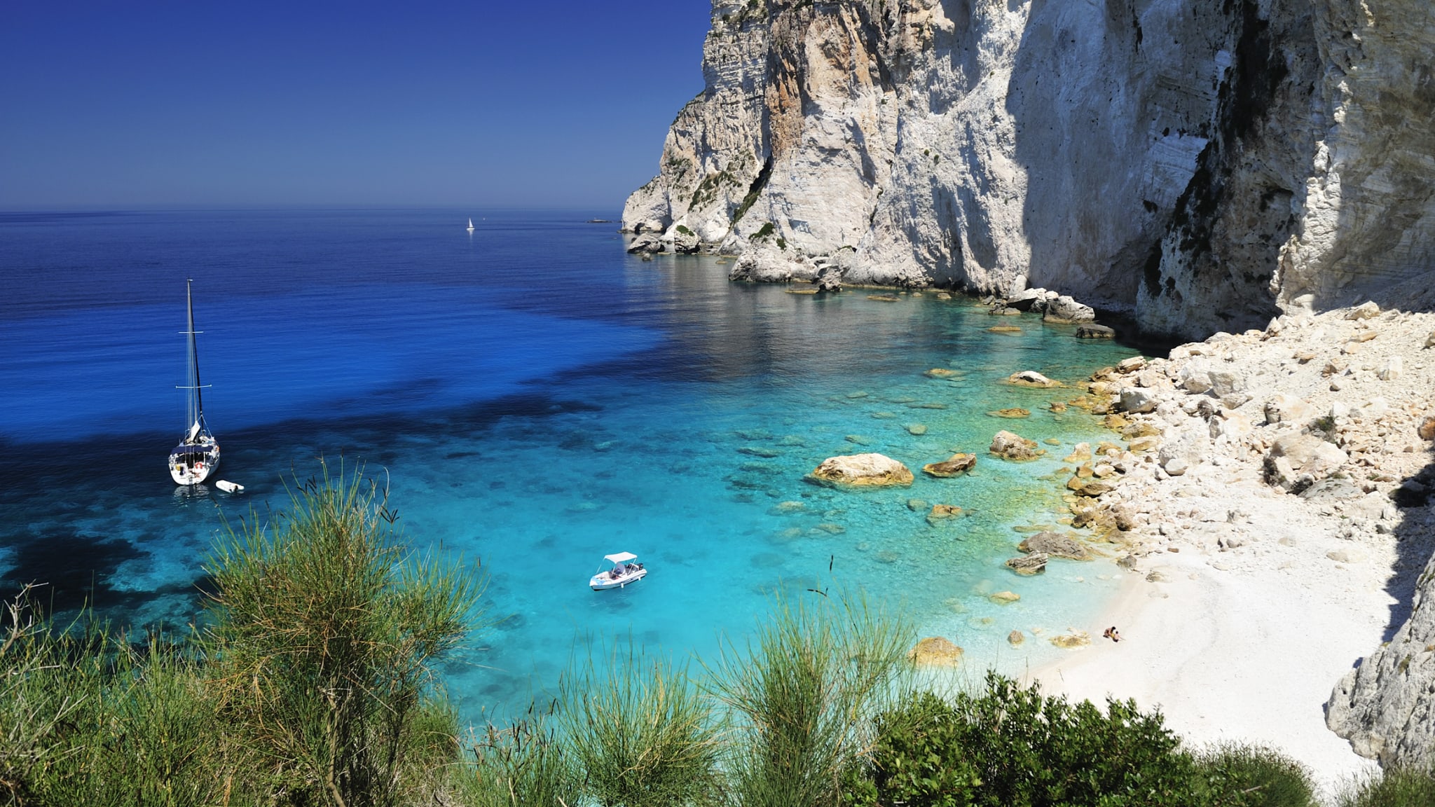 Erimitis bay, Paxos, Greece
