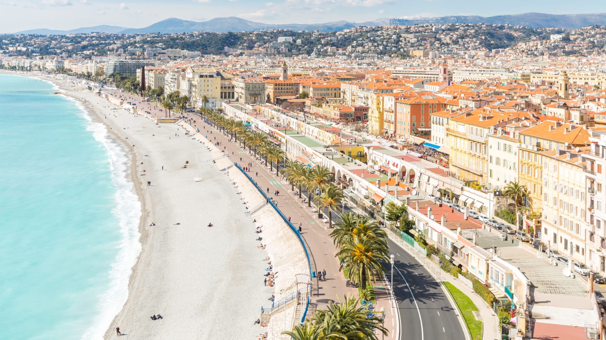 Frankreich Nizza Mittelmeer