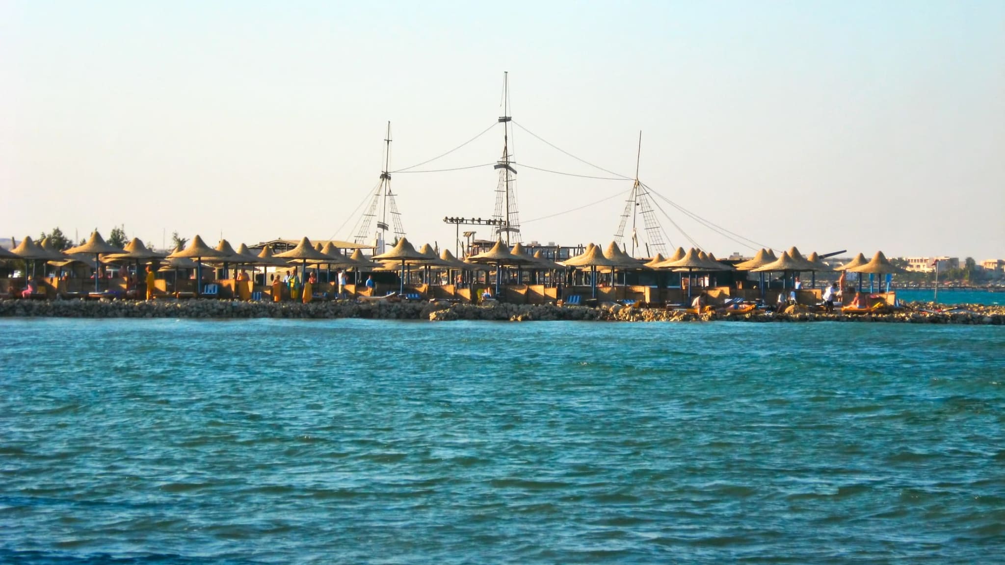 Strand, Makadi Bay, Ägypten