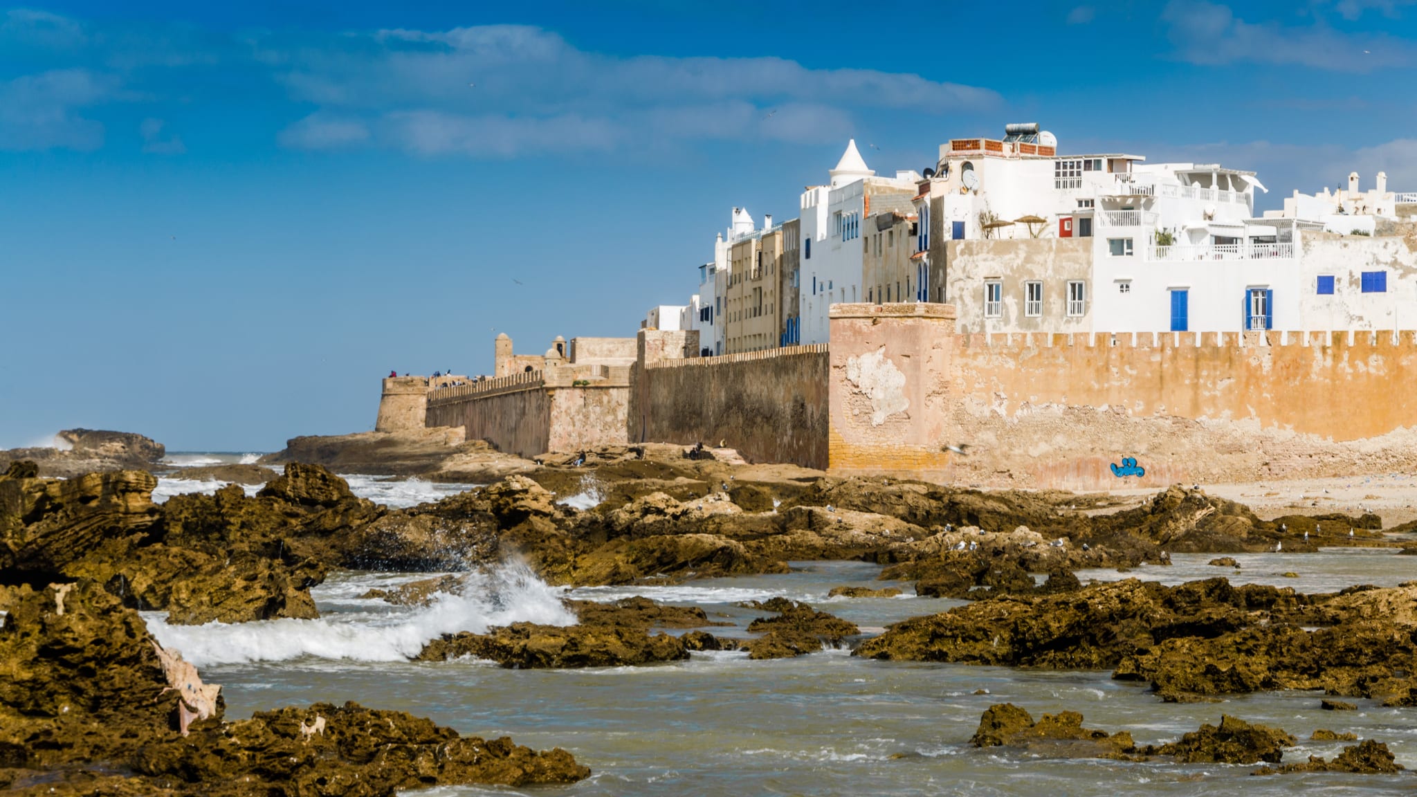 Essaouira an der Atlantikküste, Marokko