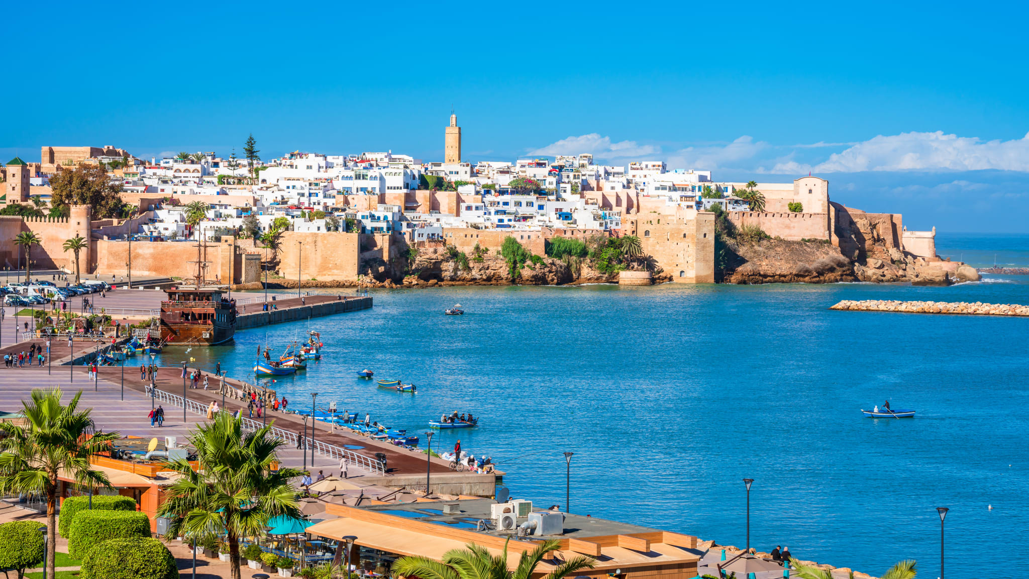 Kasbah del Udayas in Rabat, Marokko