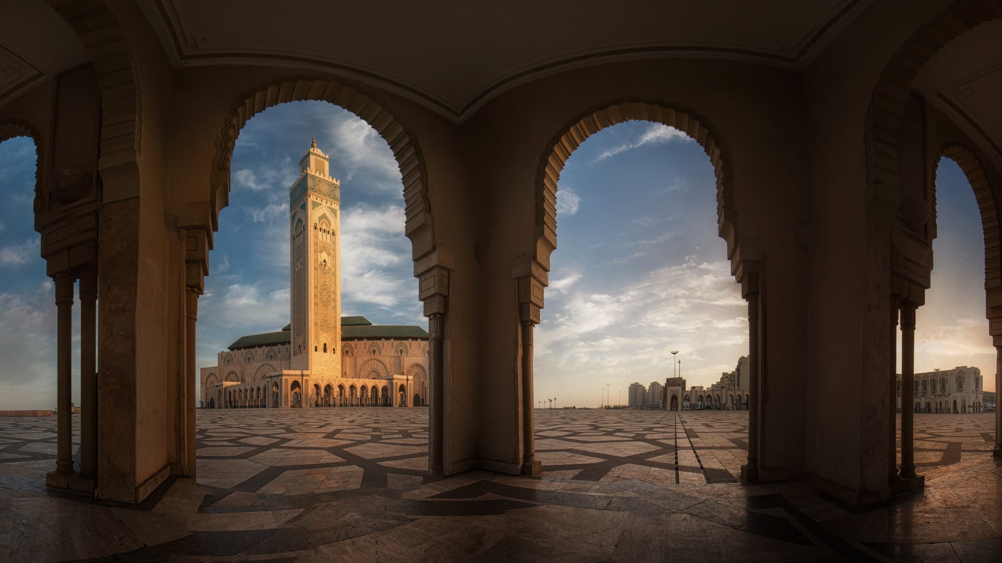 Moschee Hasan II. in Casablanca, Marokko