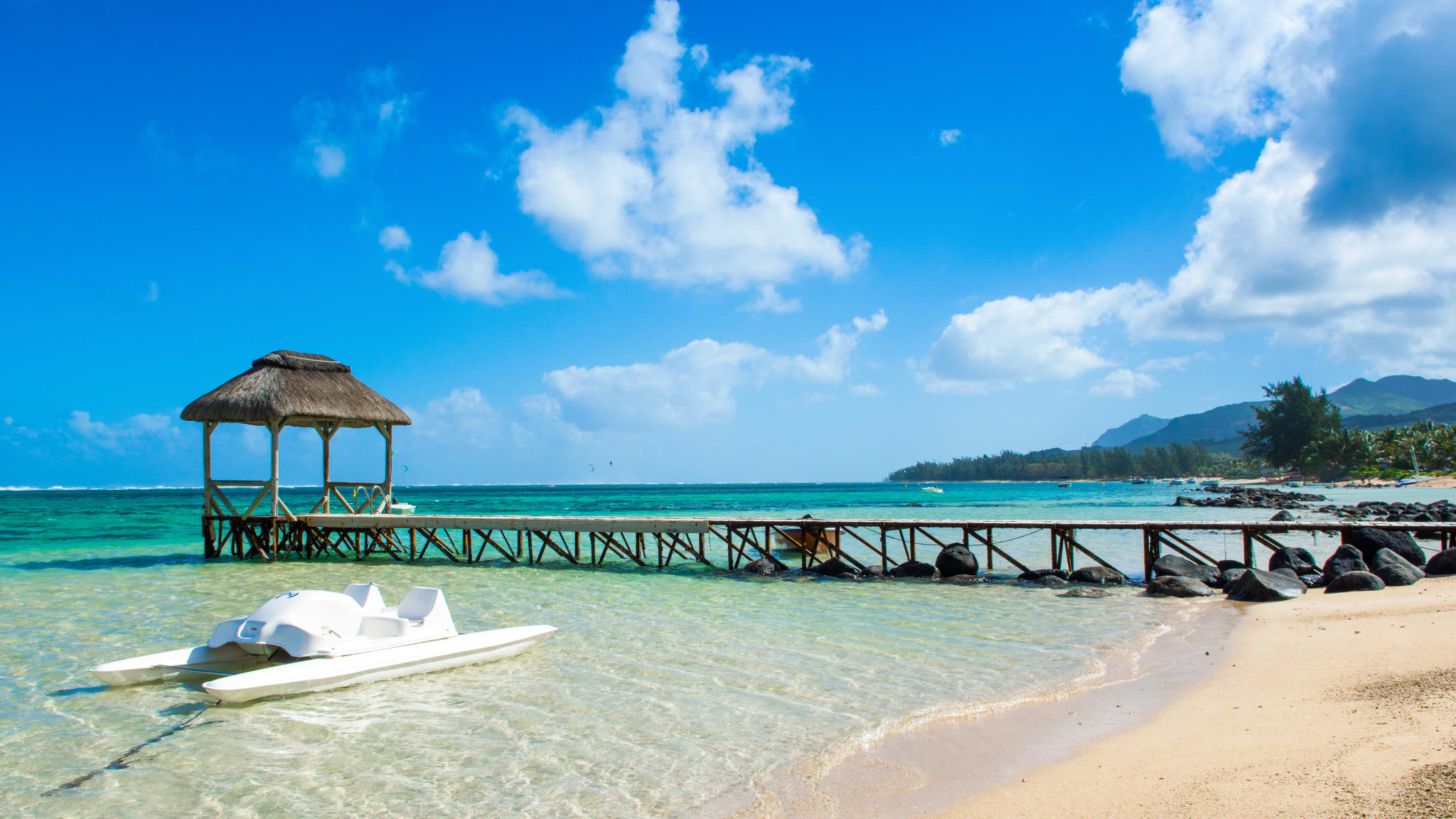 Steg Bel Ombre, Mauritius Südküste